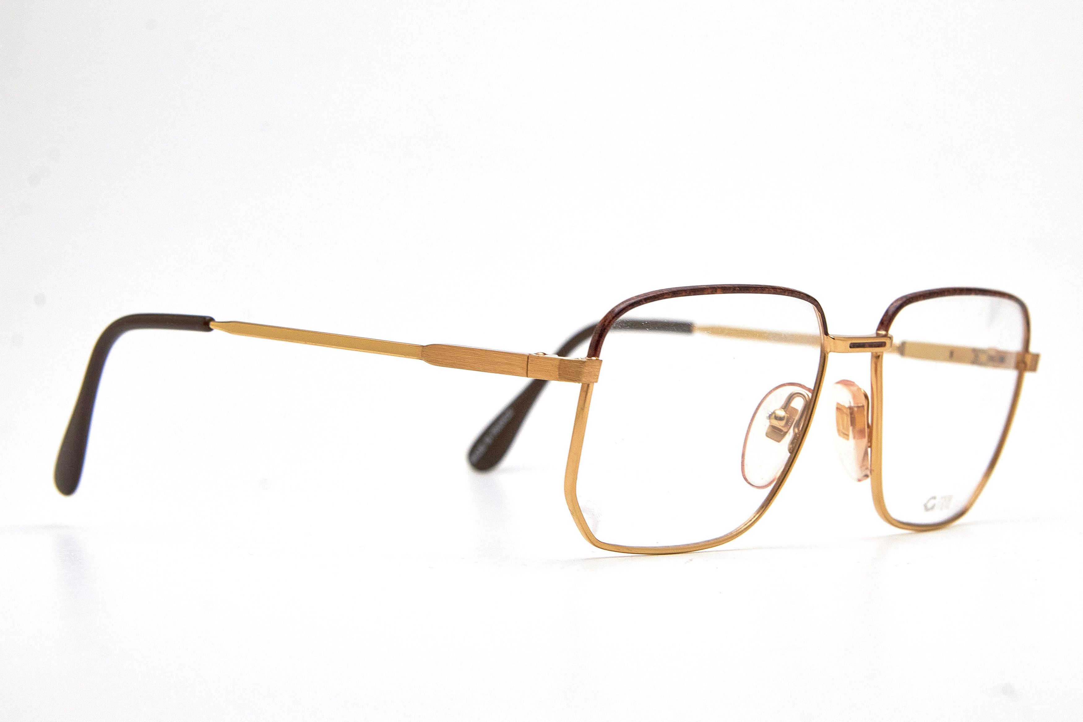 Vintage Old Money GRASSET Gold&Tortoise Rectangular Quiet Lux Specs Size ONE SIZE - 7 Thumbnail