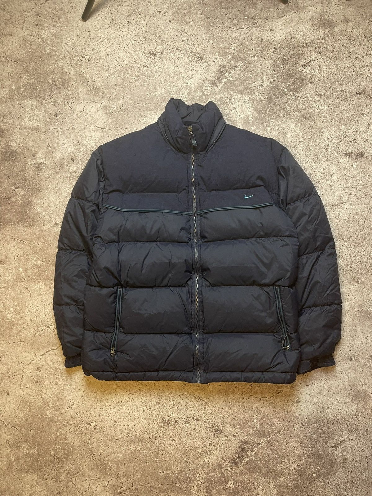 Vintage Nike Puffer Down Jacket 90s Y2K