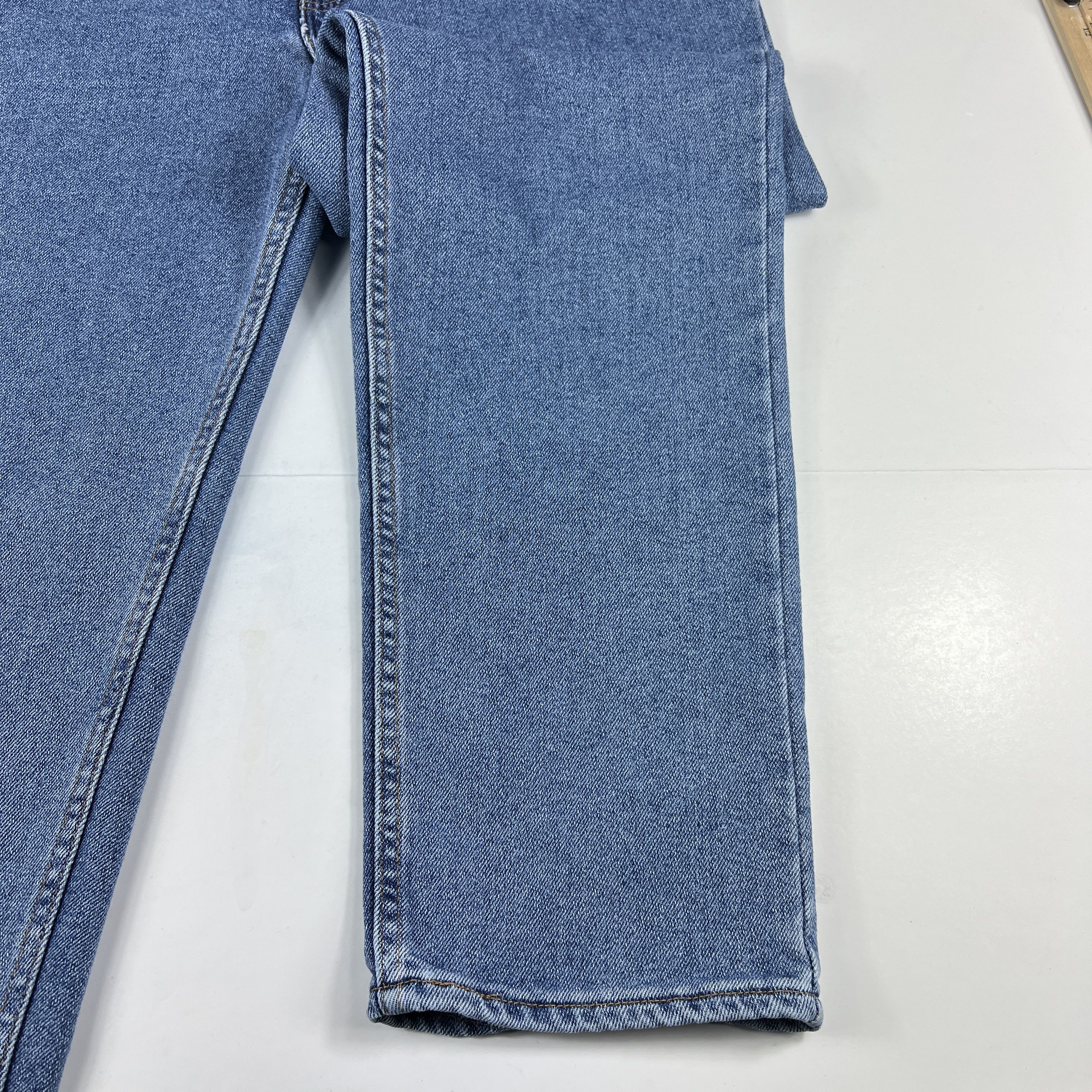 Vintage VTG 90s Levi's Jeans 540 Flex Relaxed Straight Blue Denim Size US 36 / EU 52 - 5 Thumbnail