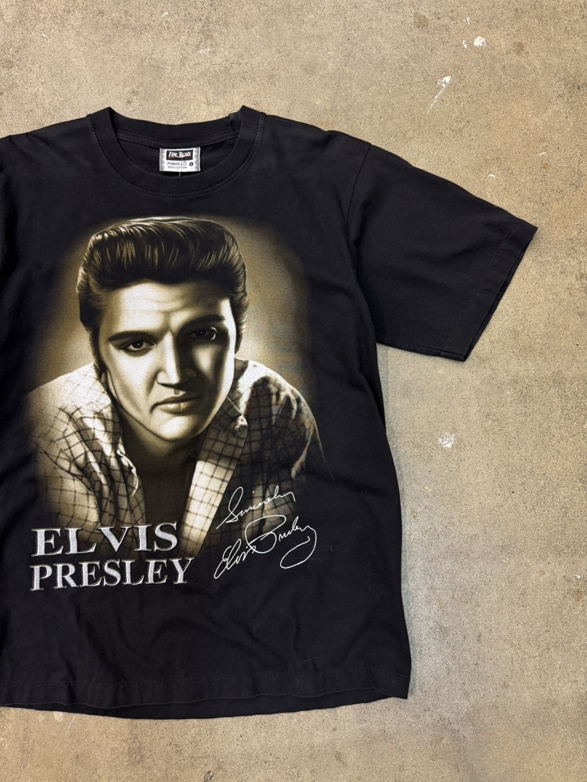 Vintage Vintage Elvis Presley Portrait Tee M/L Size US M / EU 48-50 / 2 - 2 Thumbnail