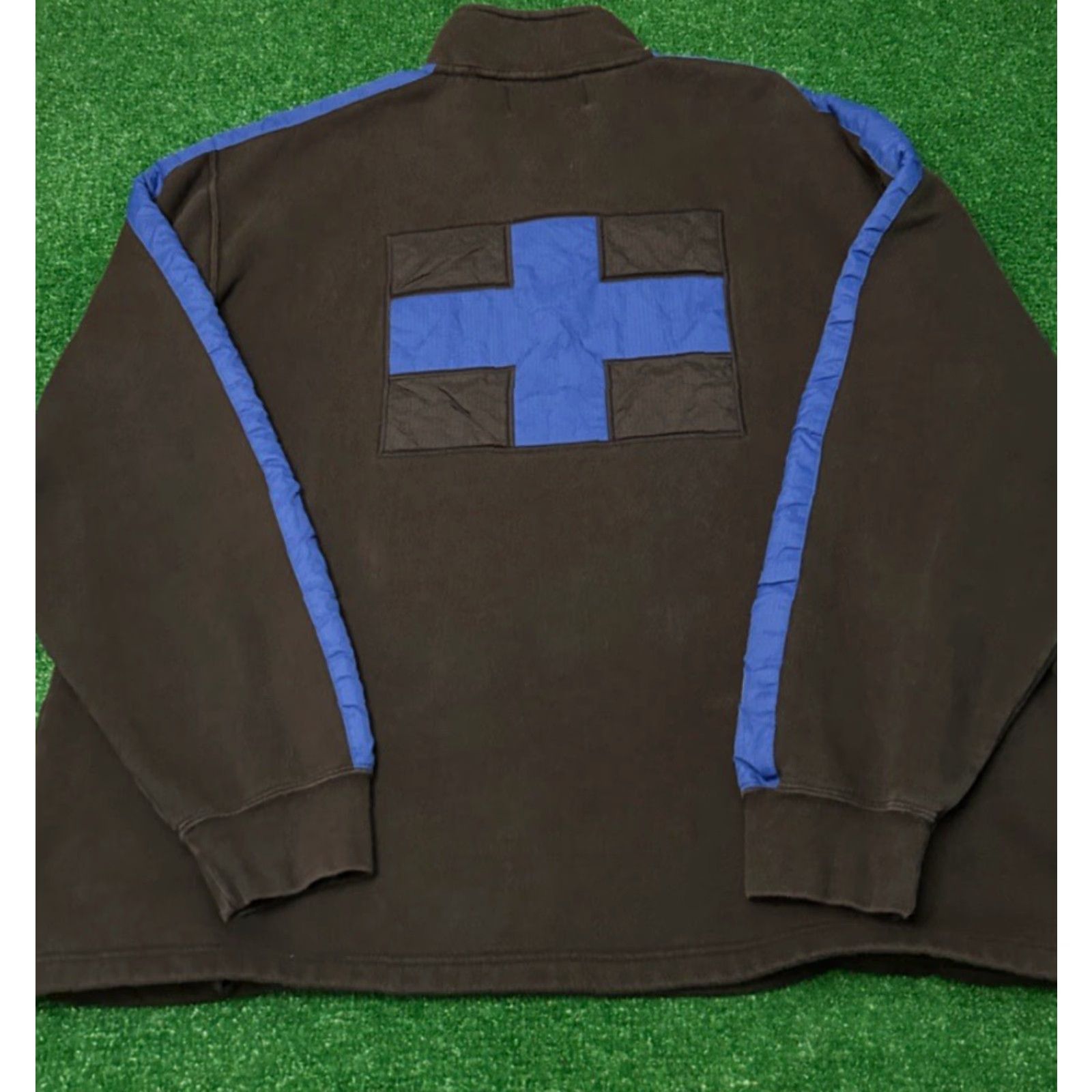 Vintage VINTAGE Polo Ralph Lauren Sport Expedition Rescue Jacket 1/4 Zip XL Black Polo Sport 90s Mens Games/Hip Hop Size US XL / EU 56 / 4 - 2 Thumbnail