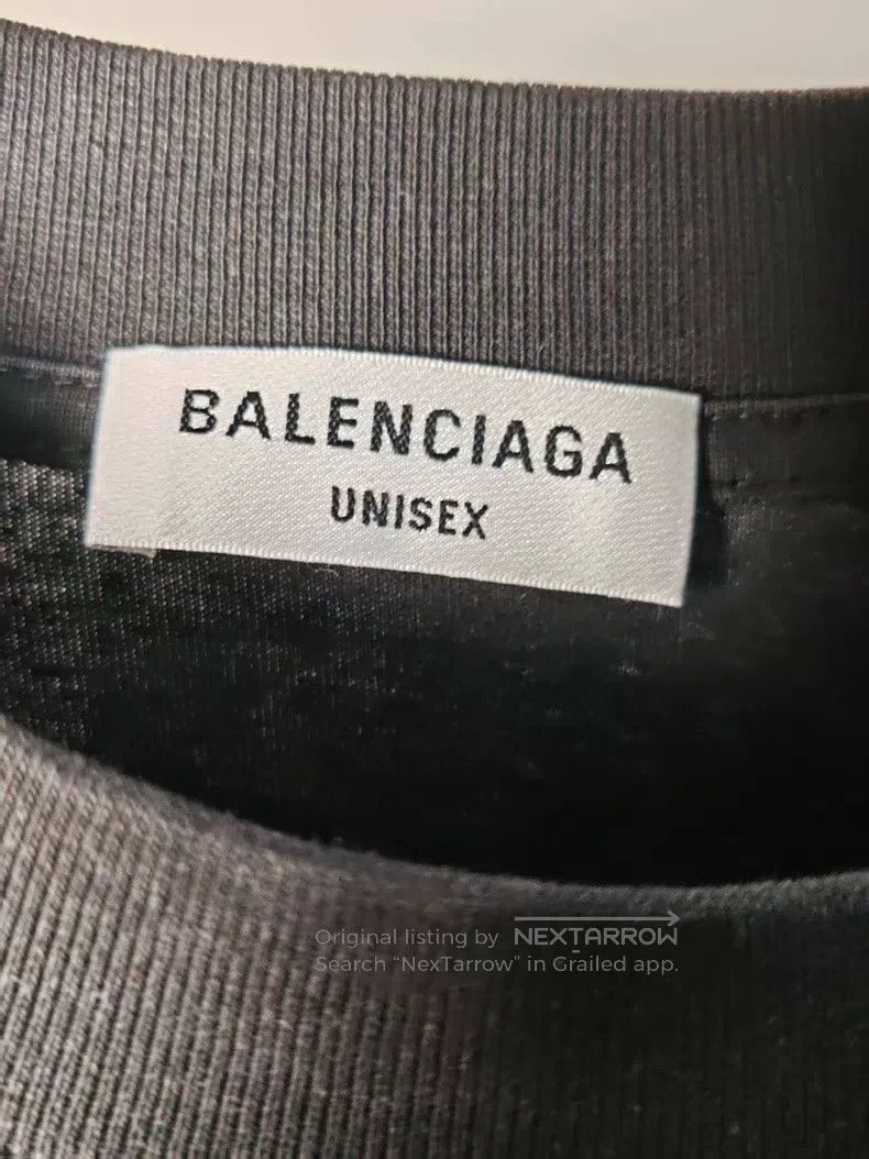 Balenciaga Balenciaga Distressed short sleeve Size US S / EU 44-46 / 1 - 4 Thumbnail