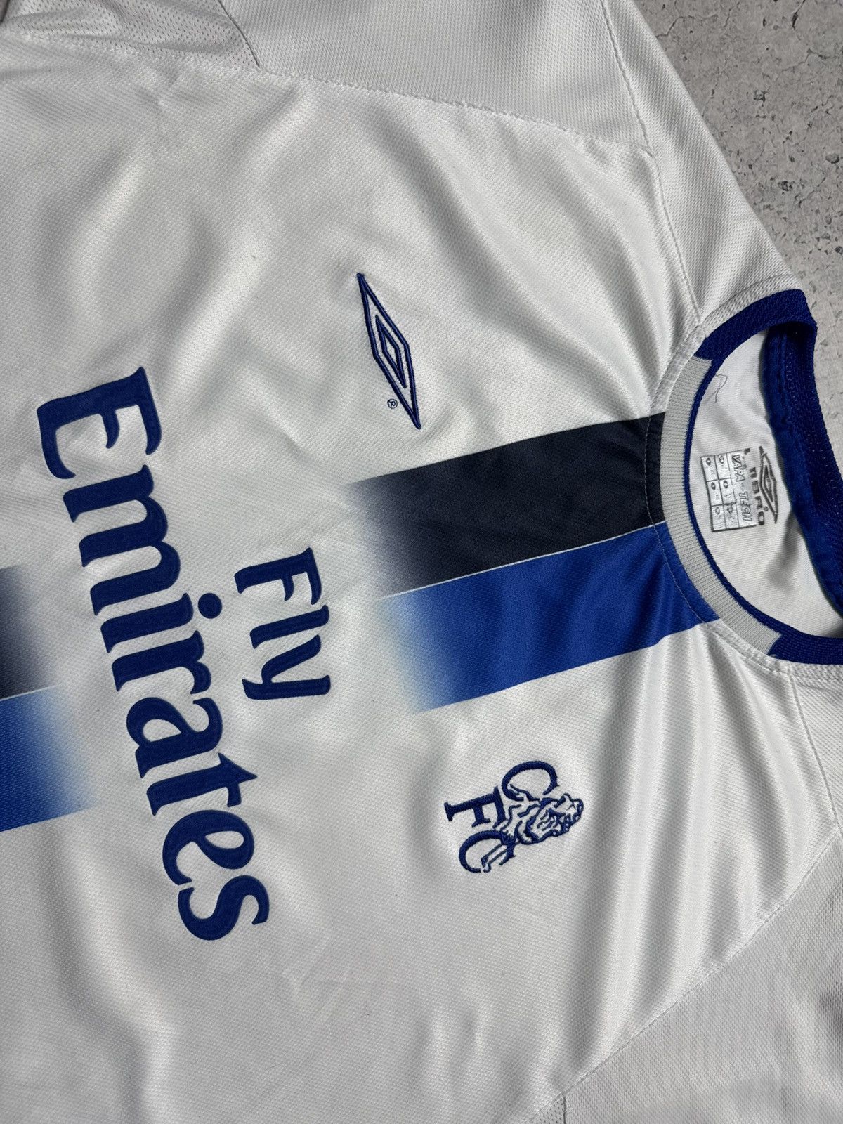 Umbro Umbro FC Chelsea Lampard #8 2003/2004 Vintage Soccer Jersey Size US XL / EU 56 / 4 - 6 Thumbnail