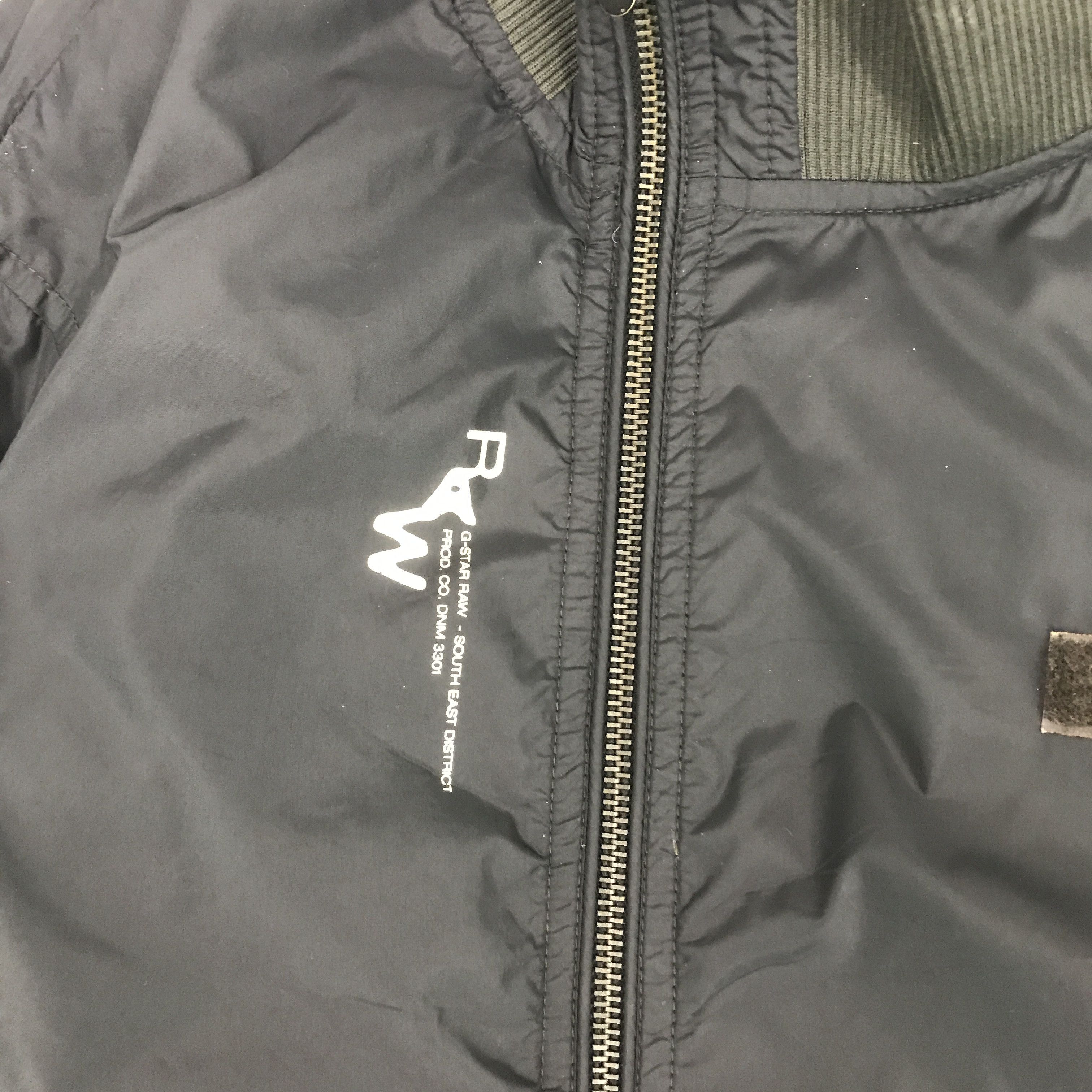 G-Star Vintage G-star raw black jacket windbreaker jacket Size US L / EU 52-54 / 3 - 2 Thumbnail