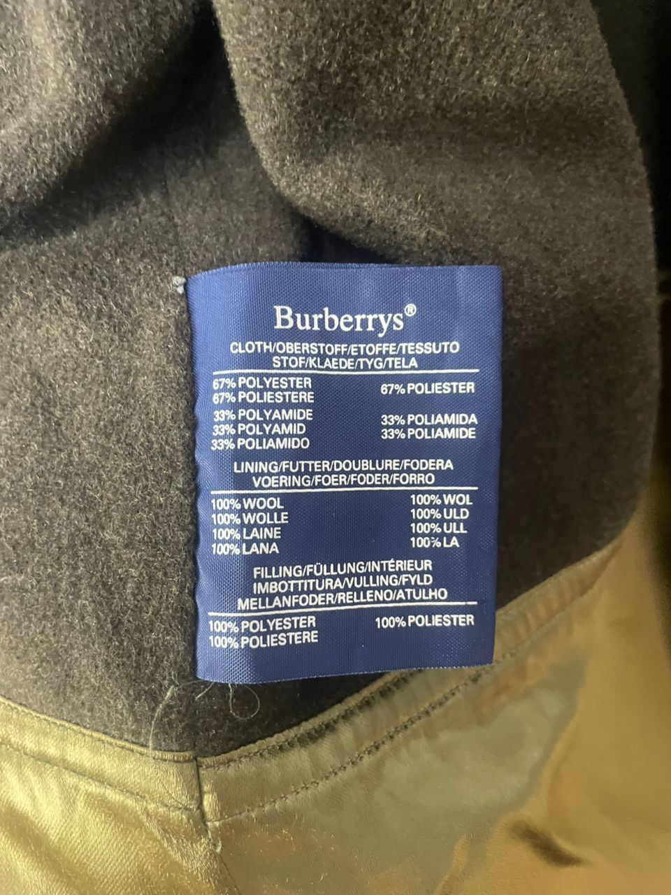 Burberry × Vintage Vintage Burberry Trench Coat Jacket Size US M / EU 48-50 / 2 - 6 Thumbnail
