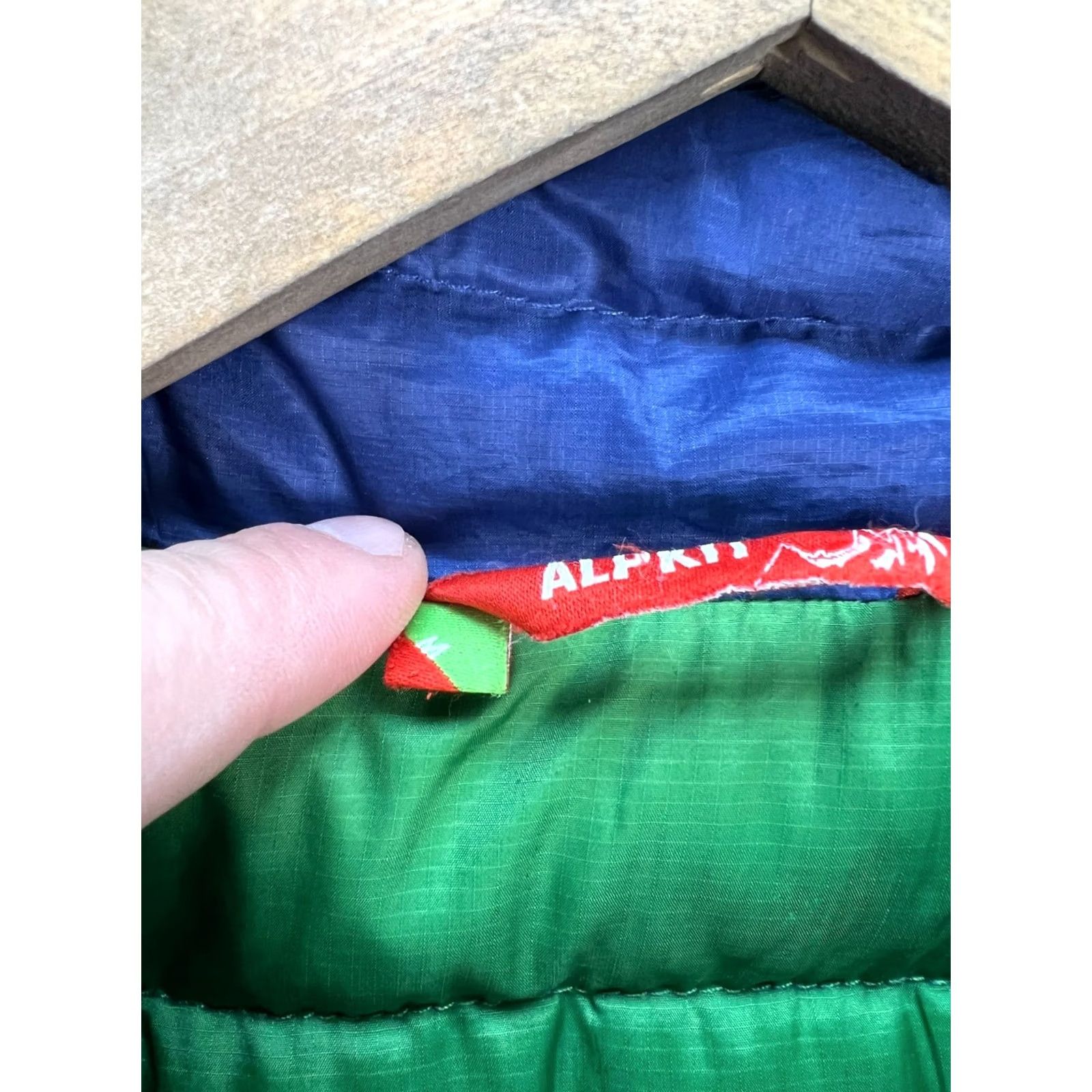 Vintage Alpkit Vest Men’s Blue Down Filoment Micro-Rib Ultralight Hiking M Jacketing Gilet Size US M / EU 48-50 / 2 - 4 Thumbnail