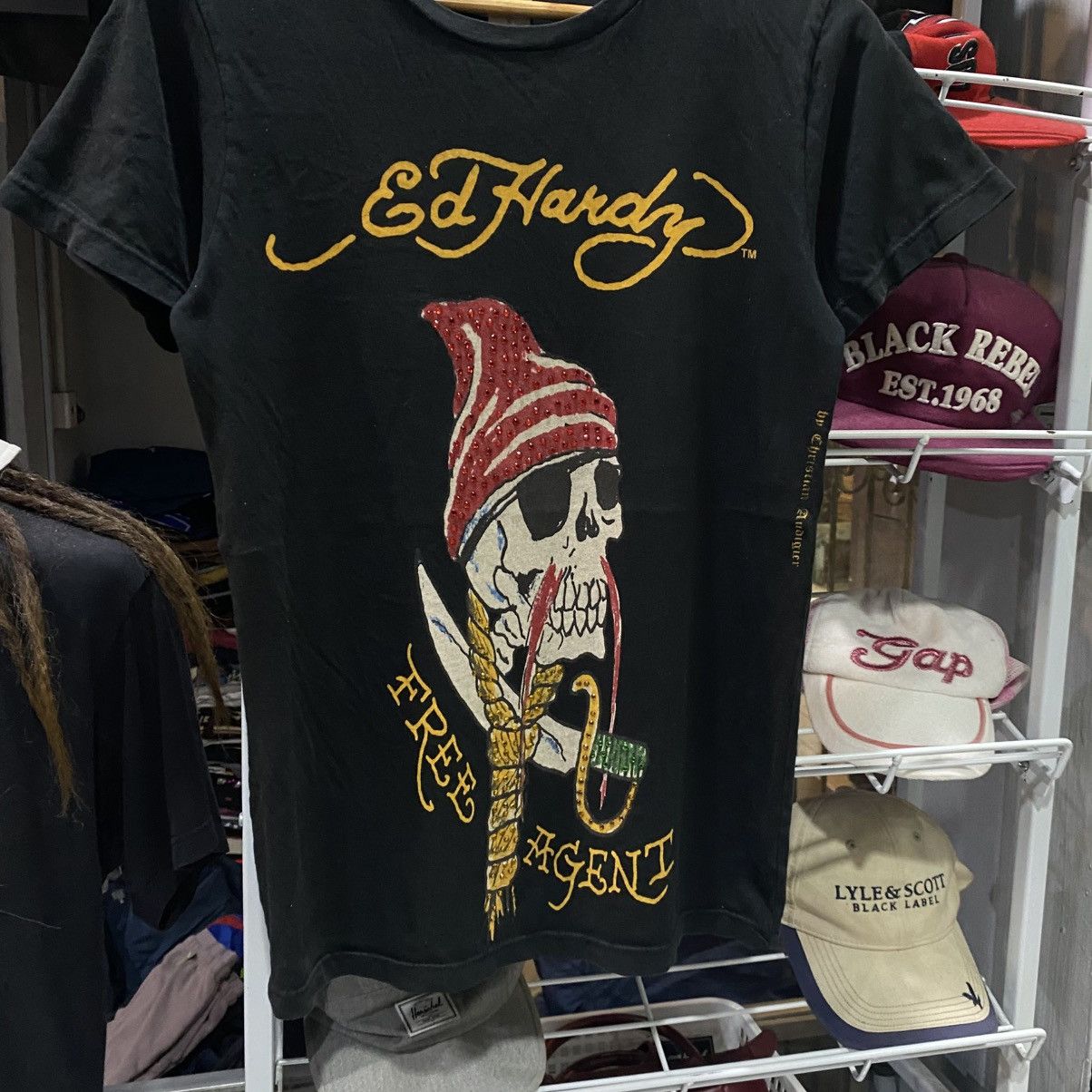 Ed Hardy Vintage Ed Hardy Christian Audigier tee size S Free Agent Size US S / EU 44-46 / 1 - 4 Thumbnail