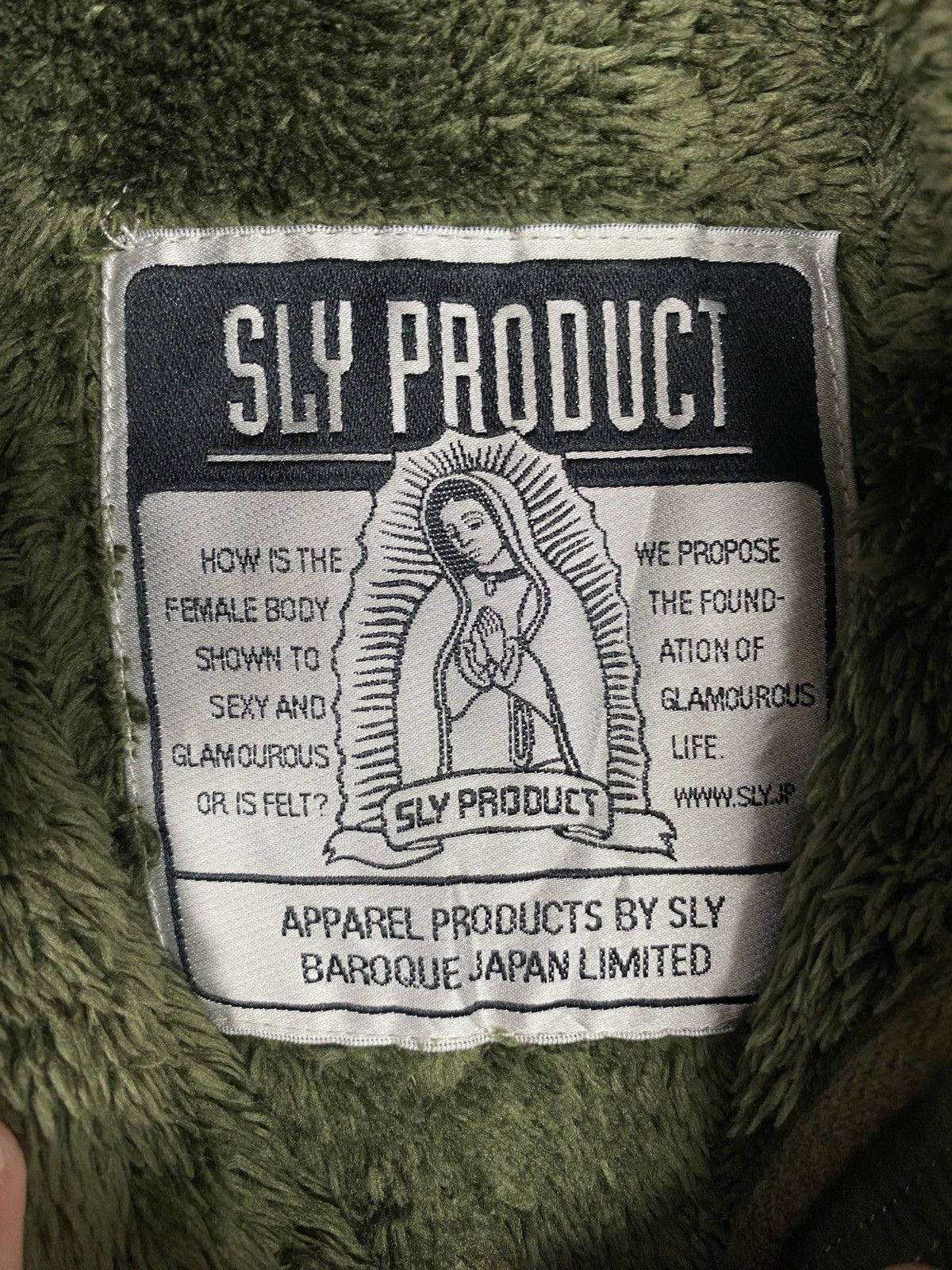 Japanese Brand Rare‼️ Sly Military Olive Green Fur Hooded Parka Size XS / US 0-2 / IT 36-38 - 7 Thumbnail
