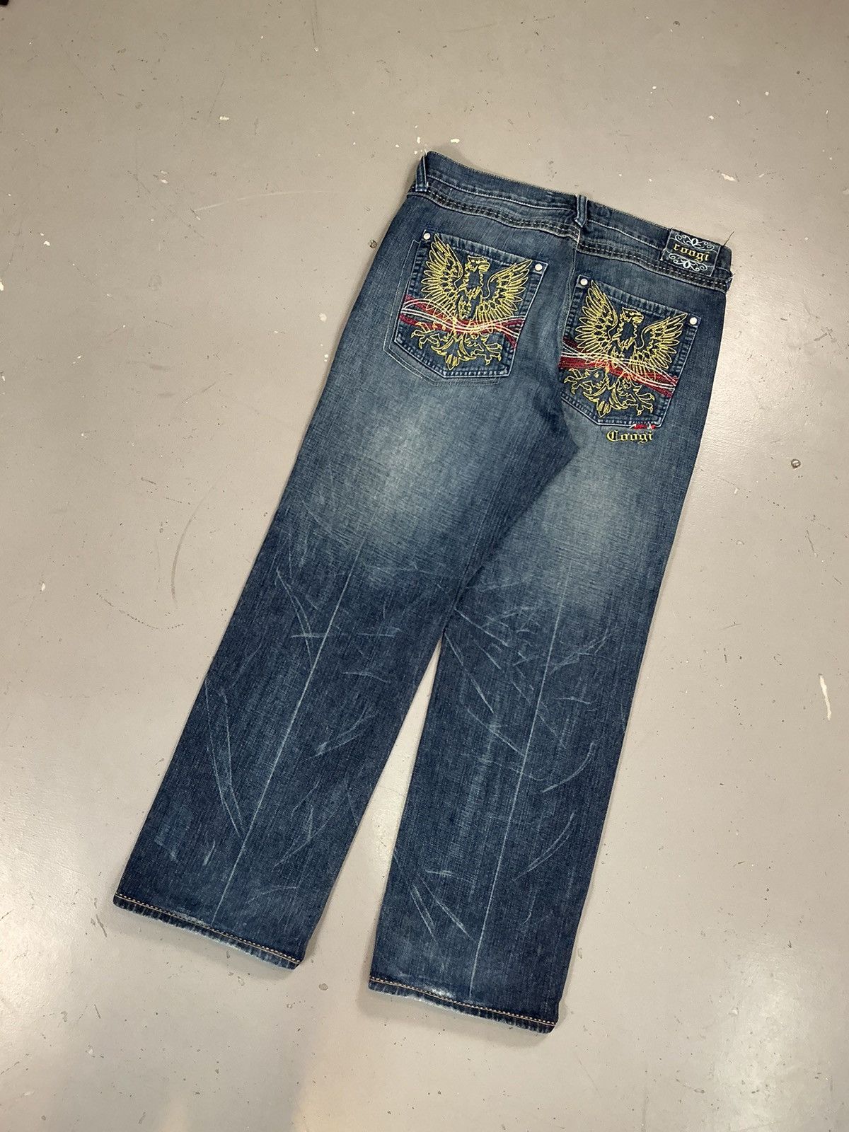 Coogi × Vintage Vintage Coogi thread bird 🦆 embroidered denim Size US 38 / EU 54 - 10 Thumbnail