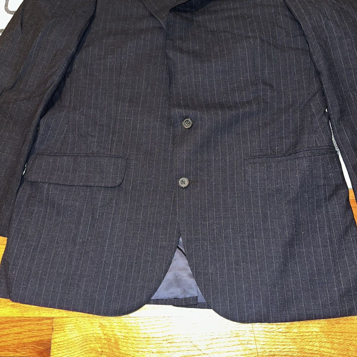 Designer × Vintage Vintage 80s Norman Hilton for Posh Newport Beach Suit Jacket Size 40R - 2 Thumbnail