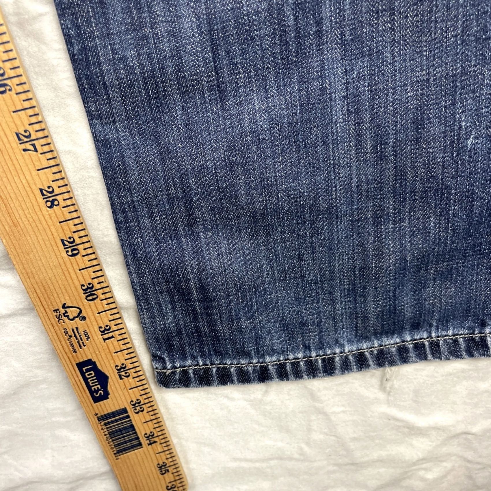 Vintage Joes Jeans Mens 31x33 Denim Jeans Classic Straight Sullivan Wash Y2K Adult Mens 31x33 Blue Jeans Size US 31 - 5 Thumbnail