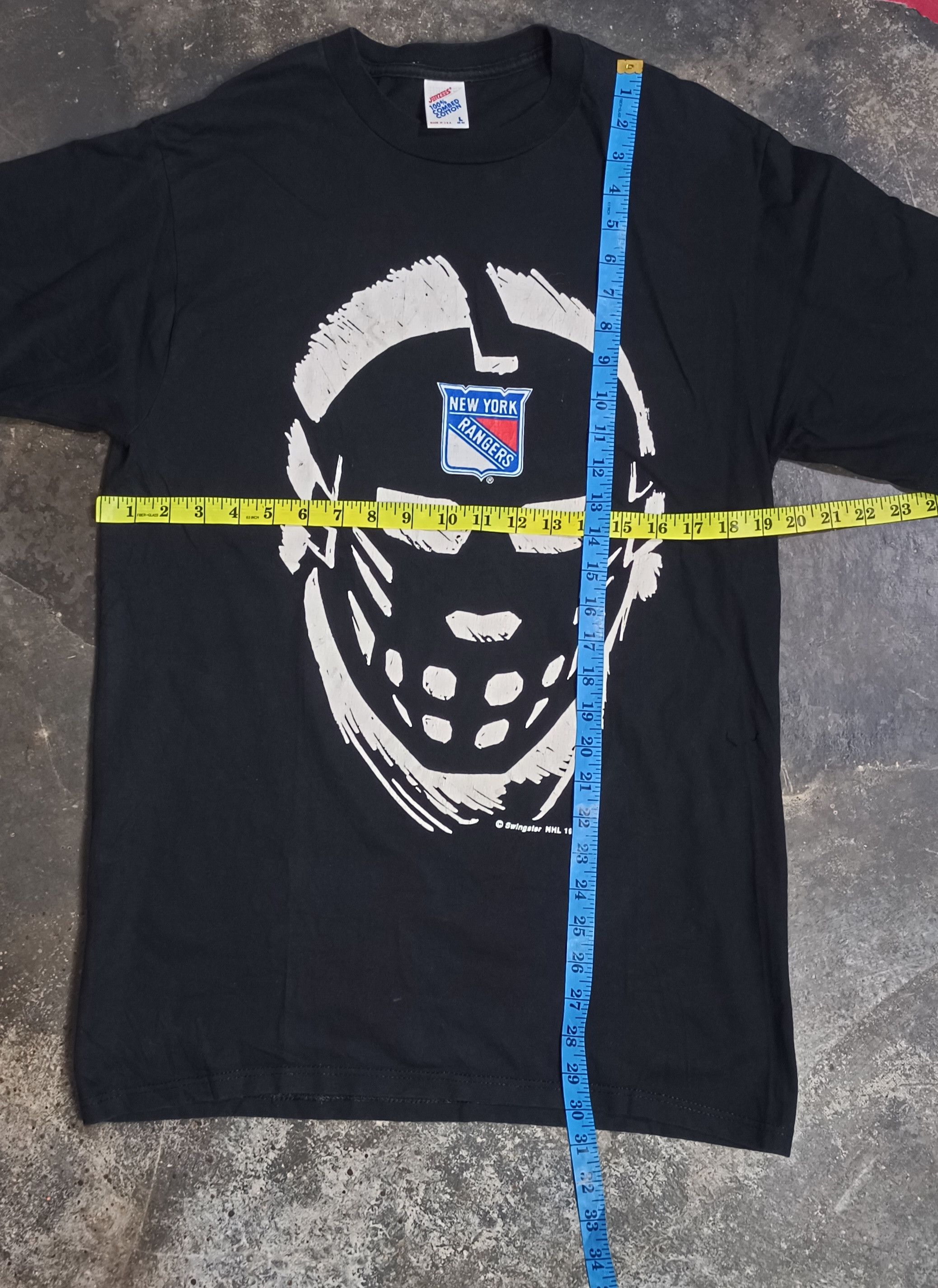 NHL × Vintage Vintage 90s🔥 Swingster NHL New York Rangers Size US M / EU 48-50 / 2 - 8 Thumbnail