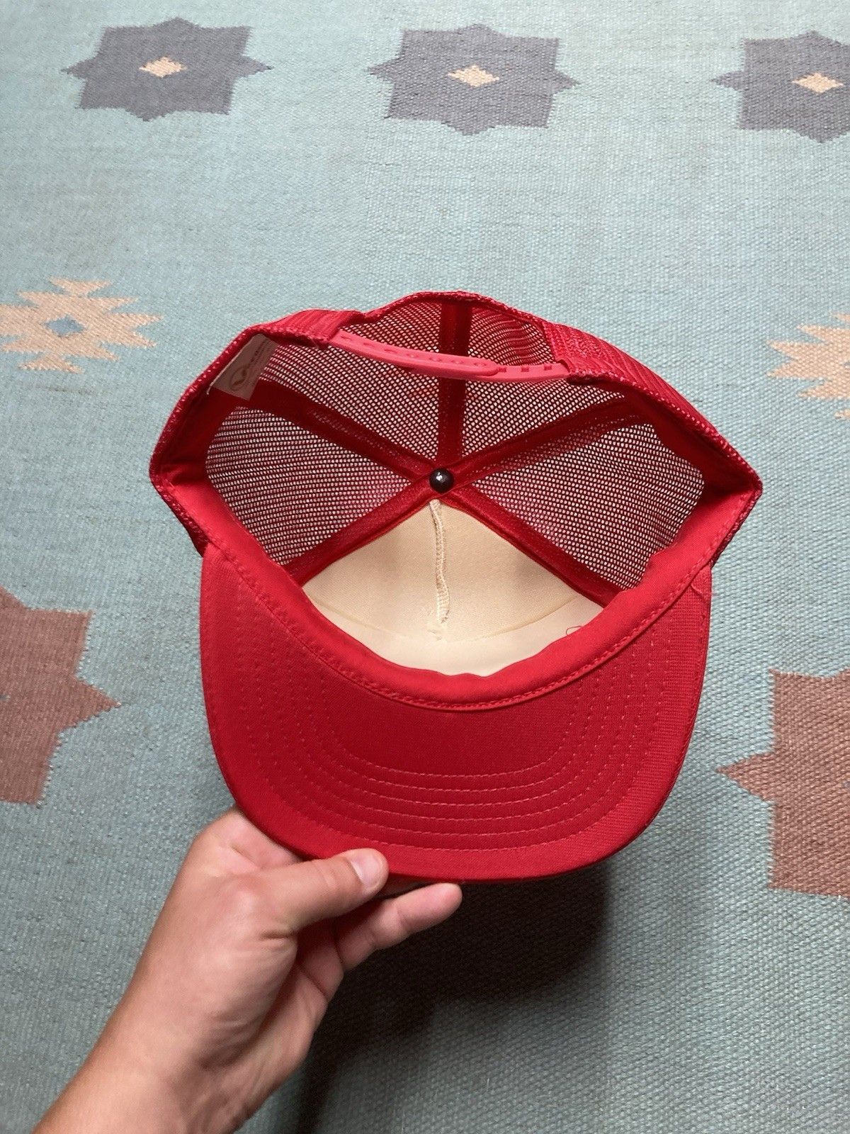 Vintage Vtg trucker hat Big L Lumberland grand ledge Michigan wood Size ONE SIZE - 5 Thumbnail