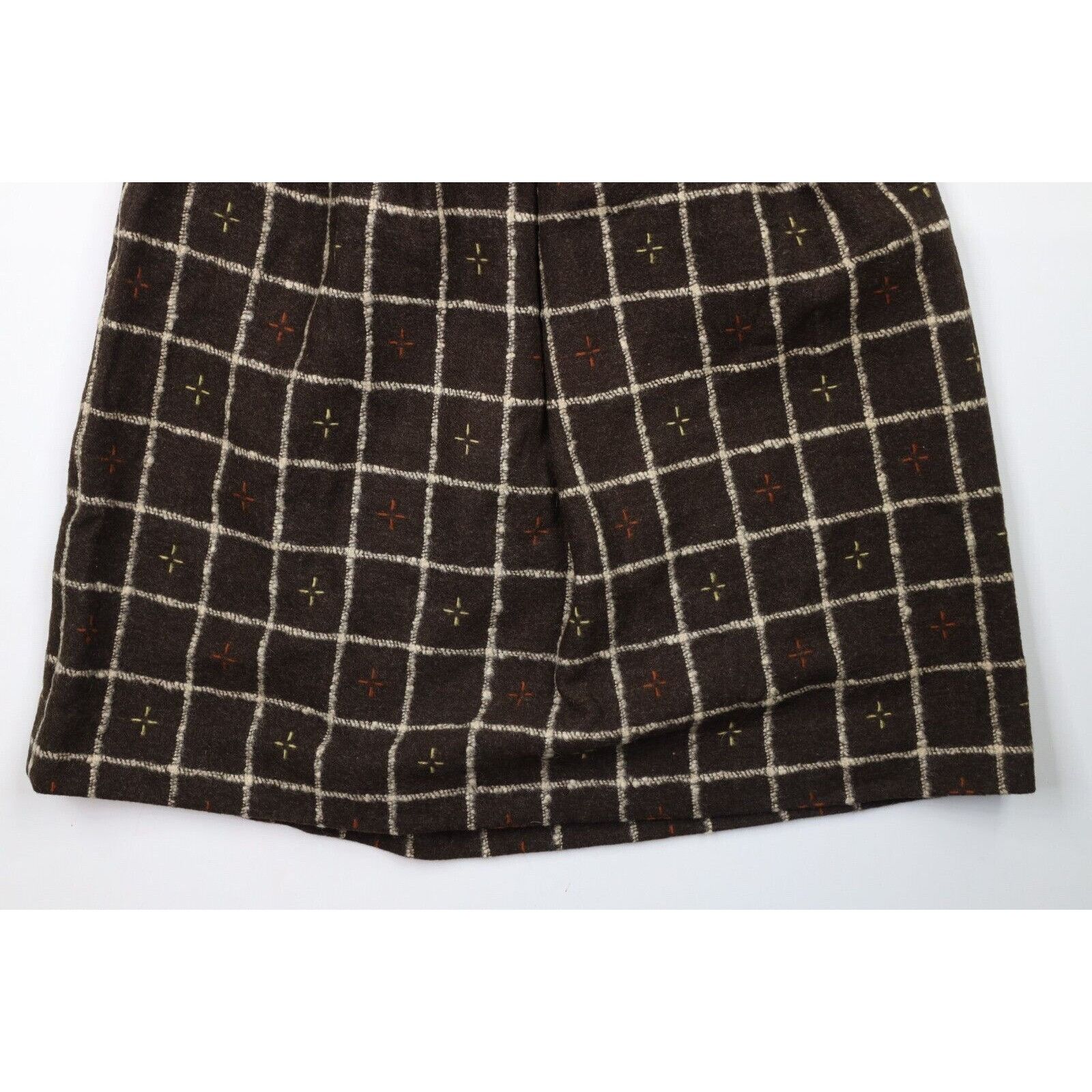 Vintage Vintage 50s 60s Mid Century Modern MCM Tweed Skirt Size 24" / US 00 / IT 34 - 13 Thumbnail