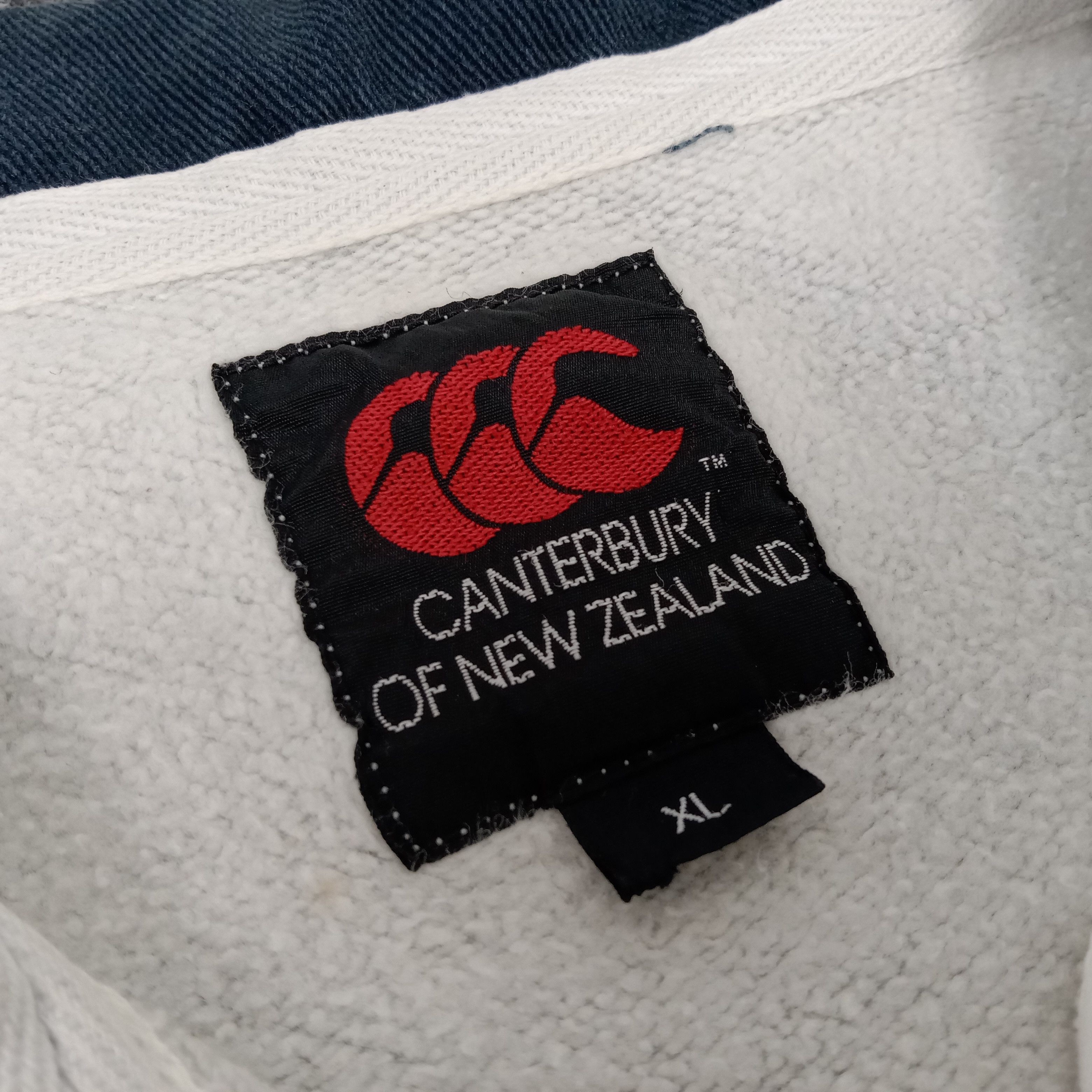 Canterbury of New Zealand × Vintage Canterbury Spell Out Design Rugby Polos Size US XL / EU 56 / 4 - 5 Thumbnail