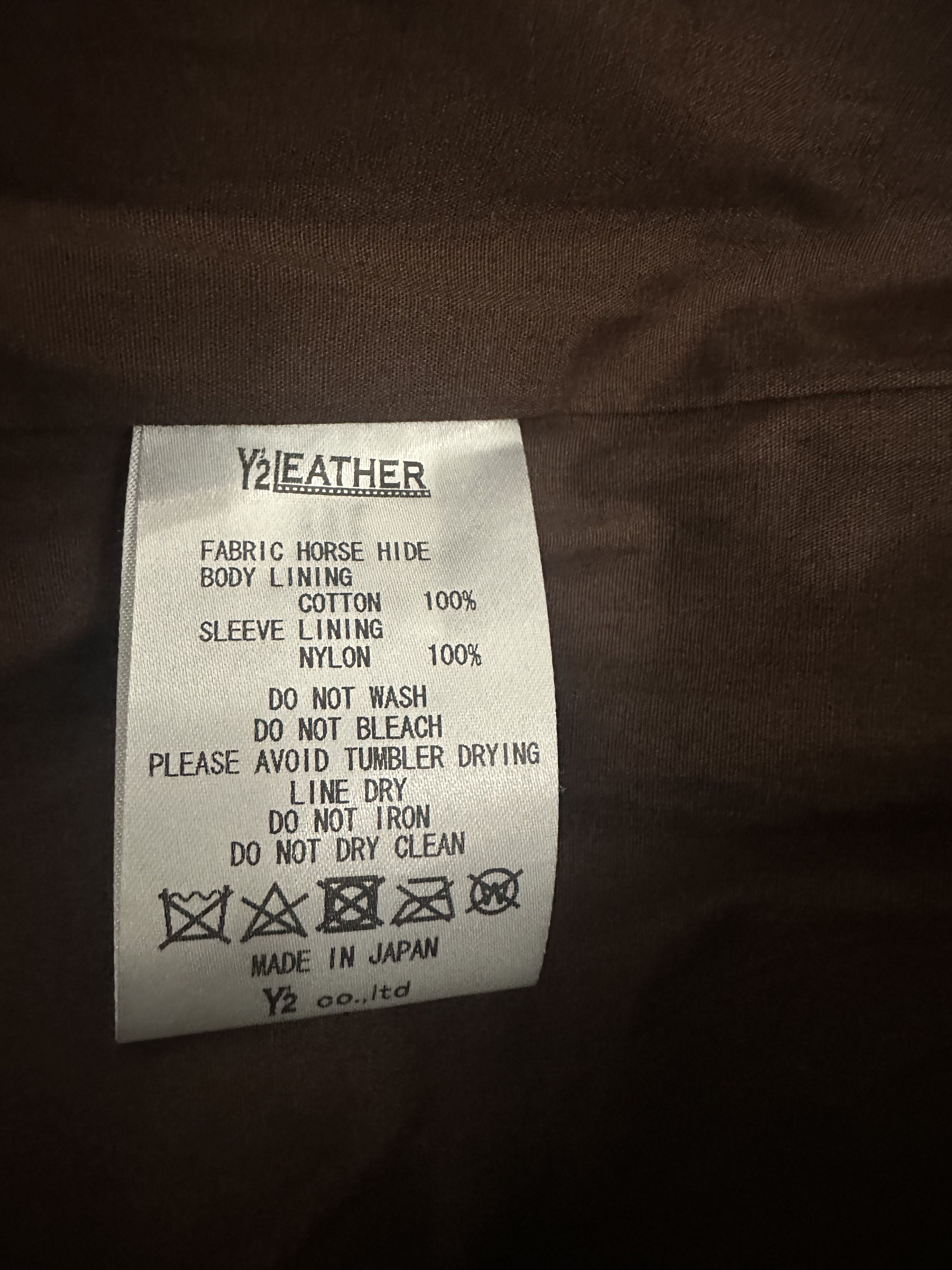 Y'2 Leather Y'2 Leather Eco Horse Hide Type Jacket Olive Green sz 48 Size US XXL / EU 58 / 5 - 5 Thumbnail