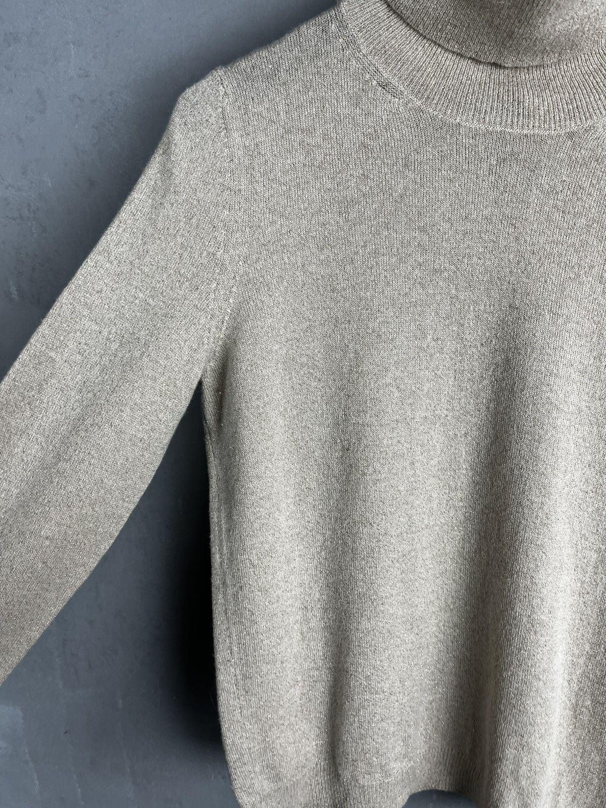 Yves Saint Laurent Vintage YSL Yves Saint Laurent Turtleneck Wool Jumper Womens Size XXS / US 00 / IT 34 - 3 Thumbnail