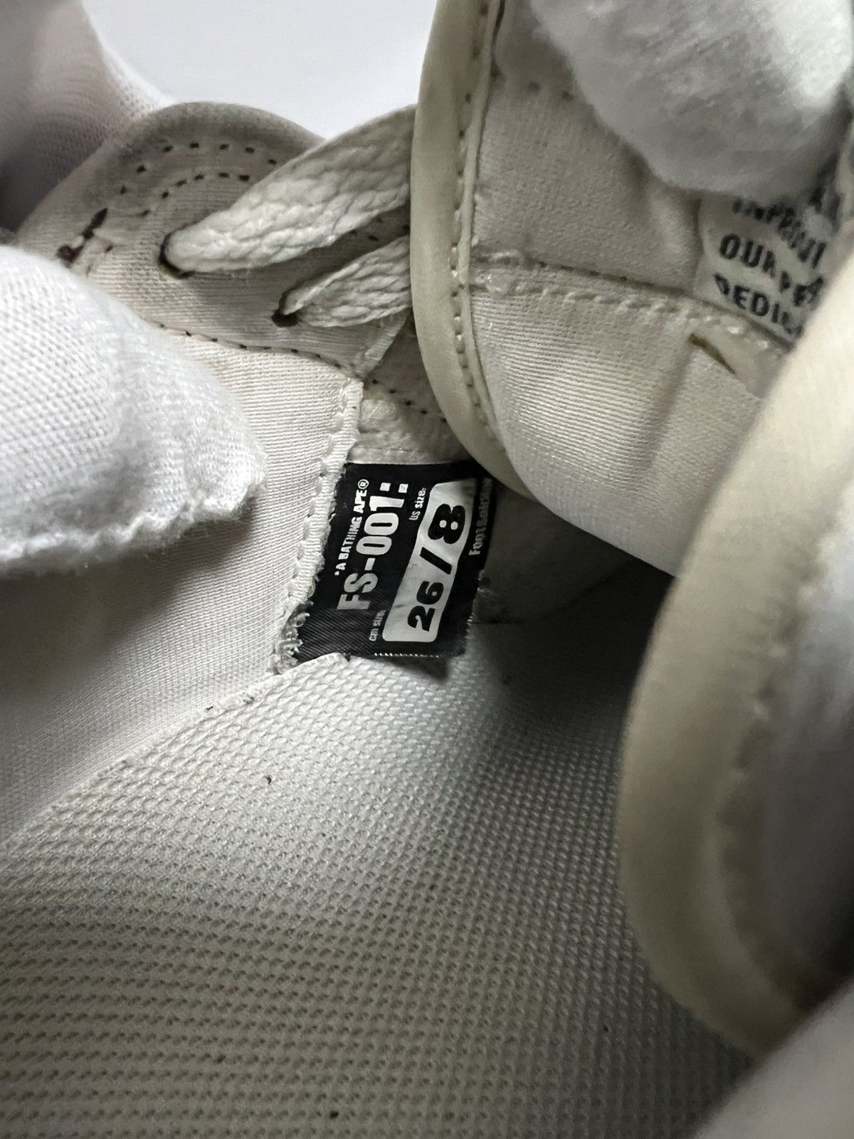 Bape Bape - OG Bape Sta White/Brown Size US 8 / EU 41 - 15 Thumbnail