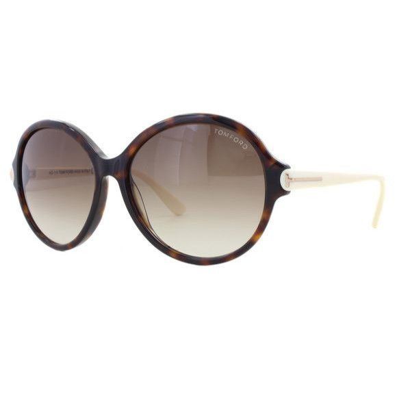 image of NWT Tom Ford Ft0343-56F Sunglasses in Brown, Women's