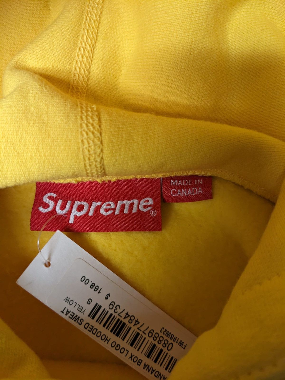 Supreme FW19 SUPREME BANDANA BOX LOGO HOODED SWEATSHIRT HOODIE Size US S / EU 44-46 / 1 - 5 Thumbnail