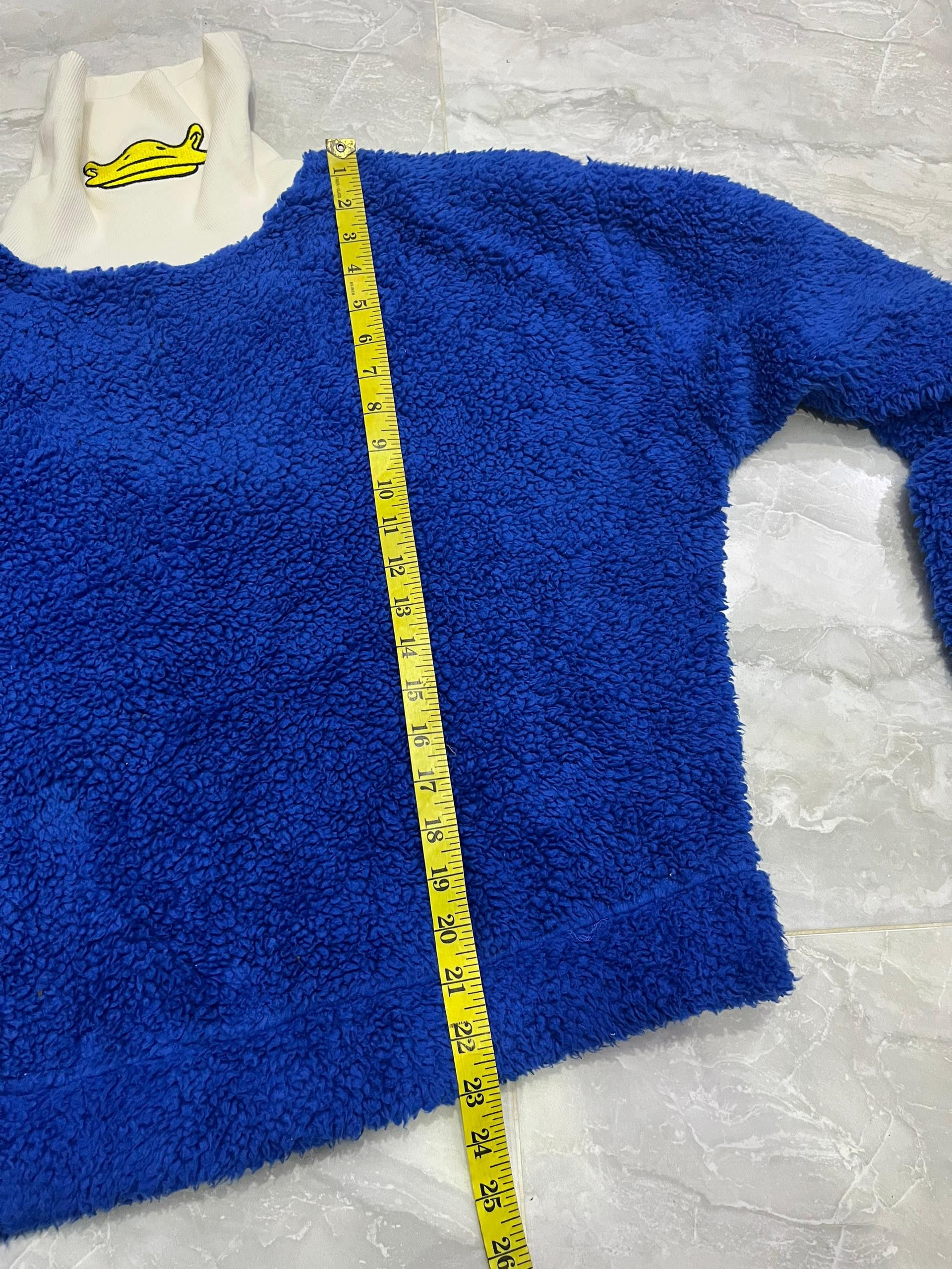Disney Disney Donald Duck Fleece Mock Neck Pullover Size S / US 4 / IT 40 - 12 Thumbnail