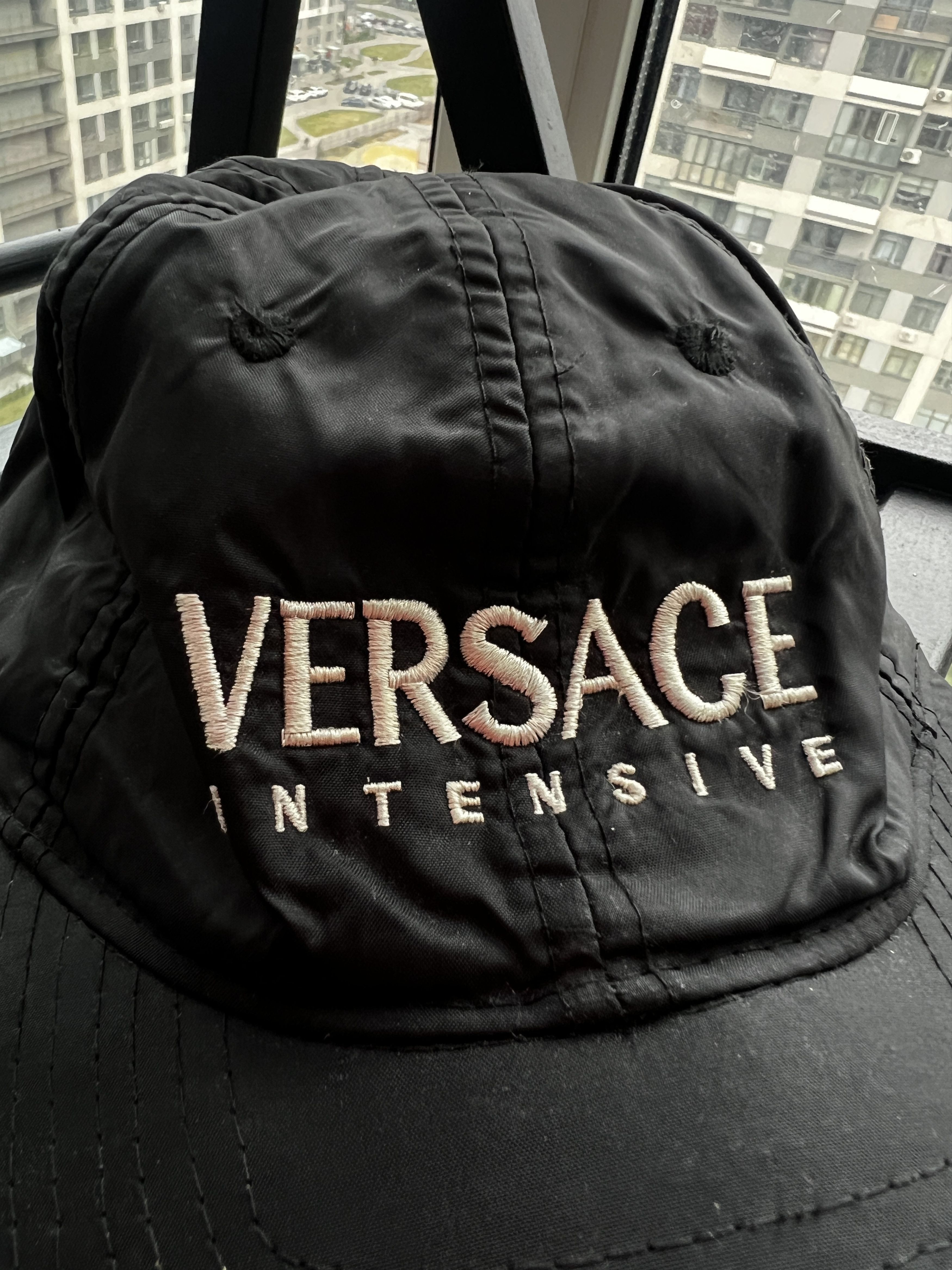 Versace × Vintage Versace Intensive nylon vintage 90’s cap Size ONE SIZE - 4 Thumbnail