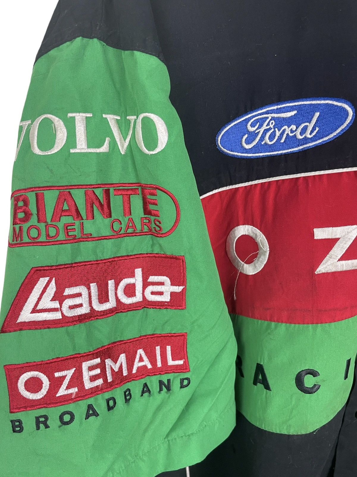 Ford × Vintage Vintage OzEmail Racing Team Ford | 4XL Shirt Embroidered Size US XXL / EU 58 / 5 - 5 Thumbnail
