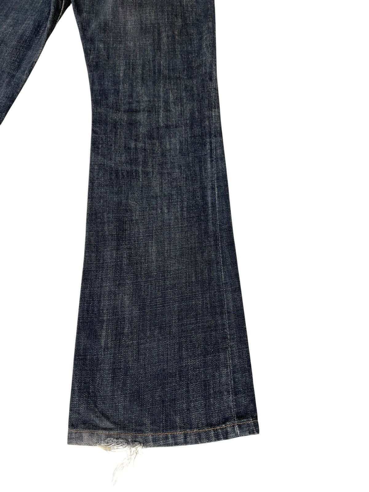 RIPVANWINKLE RIP VAN WINKLE Japan Fade Denim Flare Jeans Size US 29 - 16 Thumbnail