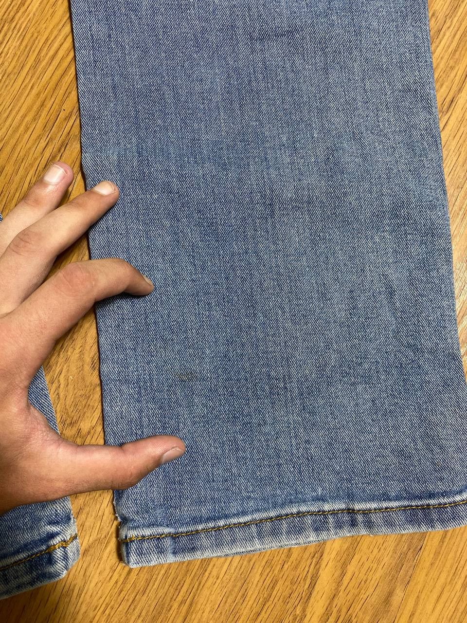 Wrangler VINTAGE FADED WRANGLER BLUE DENIM SKATER JEANS 34x30 Size US 34 / EU 50 - 23 Thumbnail