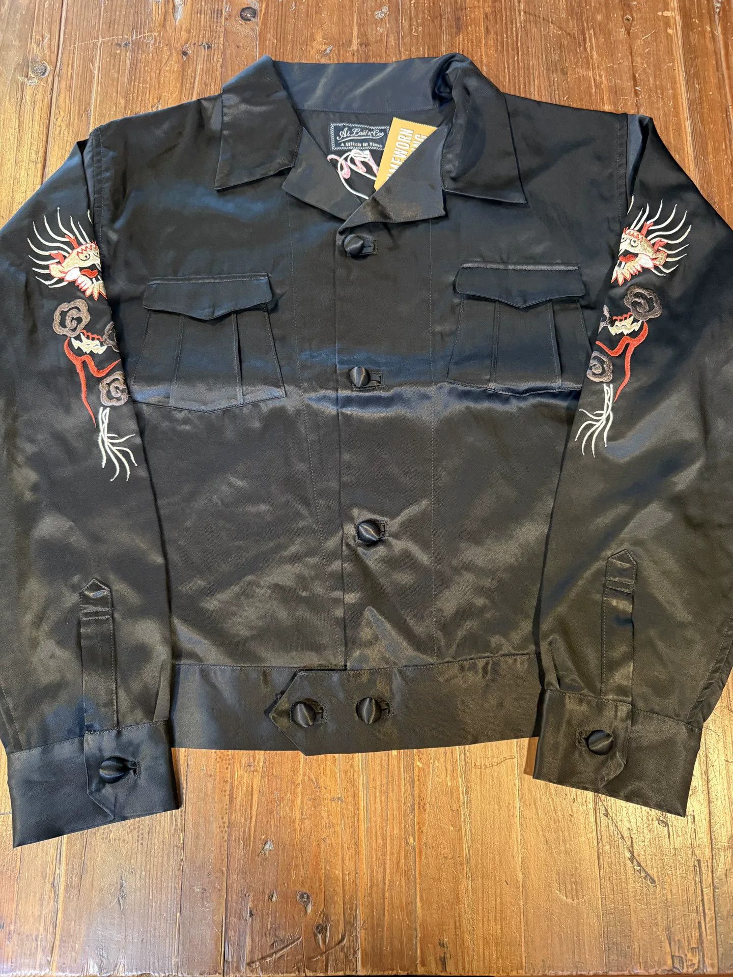 At Last & Co at last&co 15th Anniversary Sukajan Jacket Size US XS / EU 42 / 0 - 1 Thumbnail