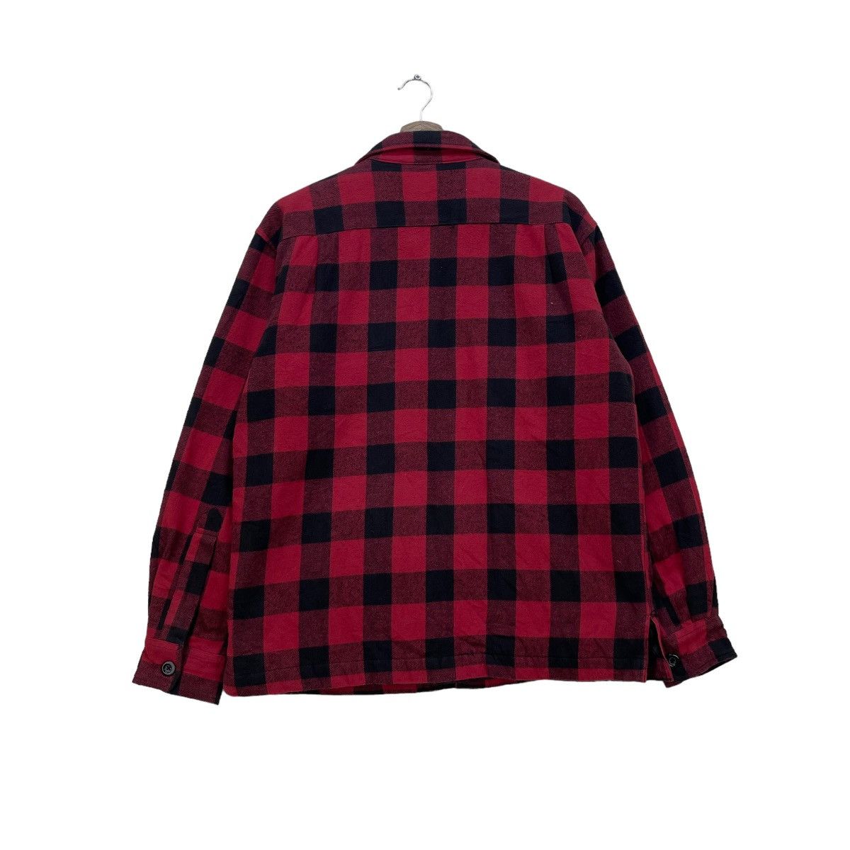 Vintage 🔥Vintage Woolrich Red Tartan Jacket Size US S / EU 44-46 / 1 - 2 Thumbnail