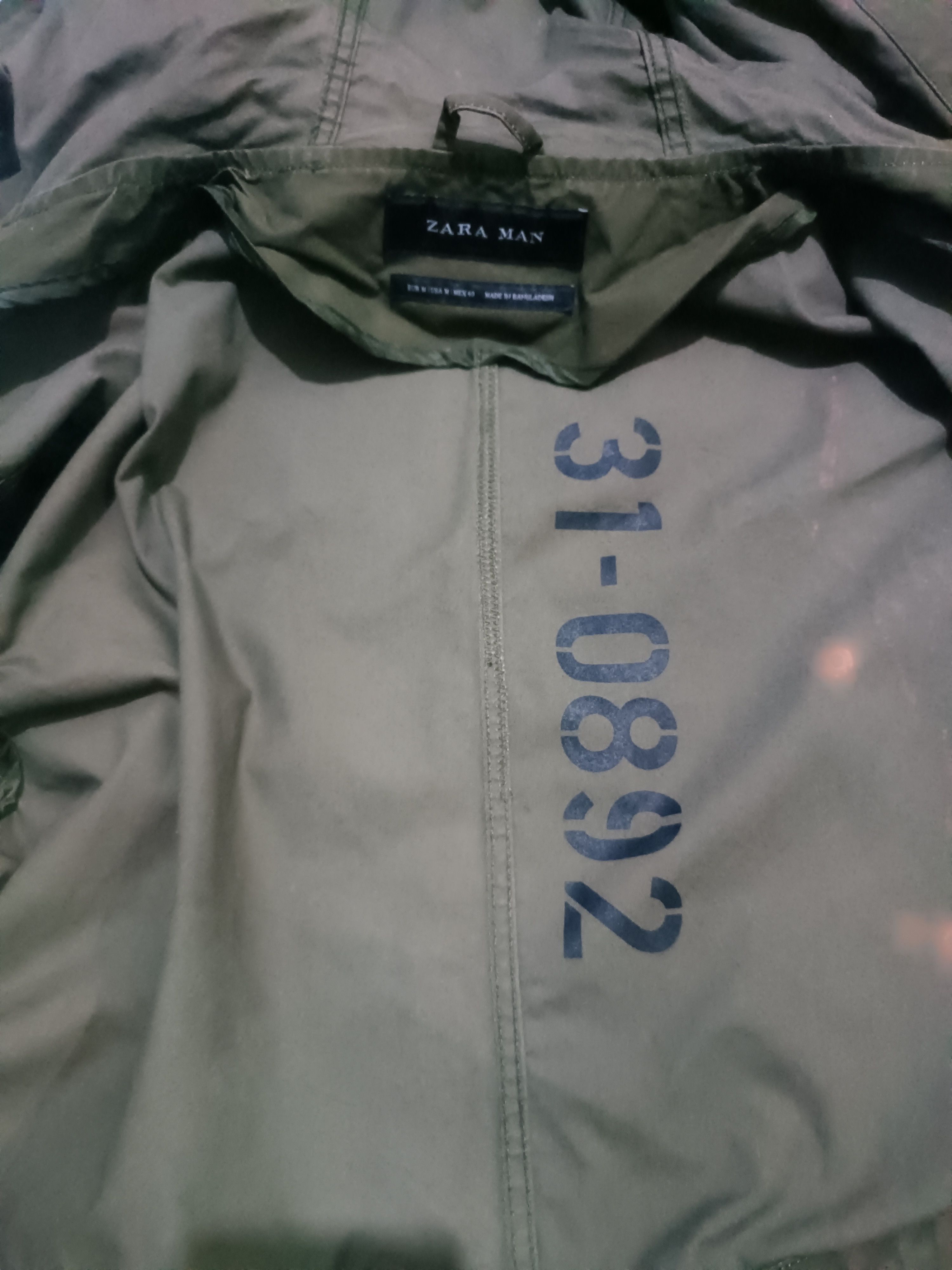 Zara Zara Distressed High Quality Parka Mod M51 Military Style Size US M / EU 48-50 / 2 - 5 Thumbnail