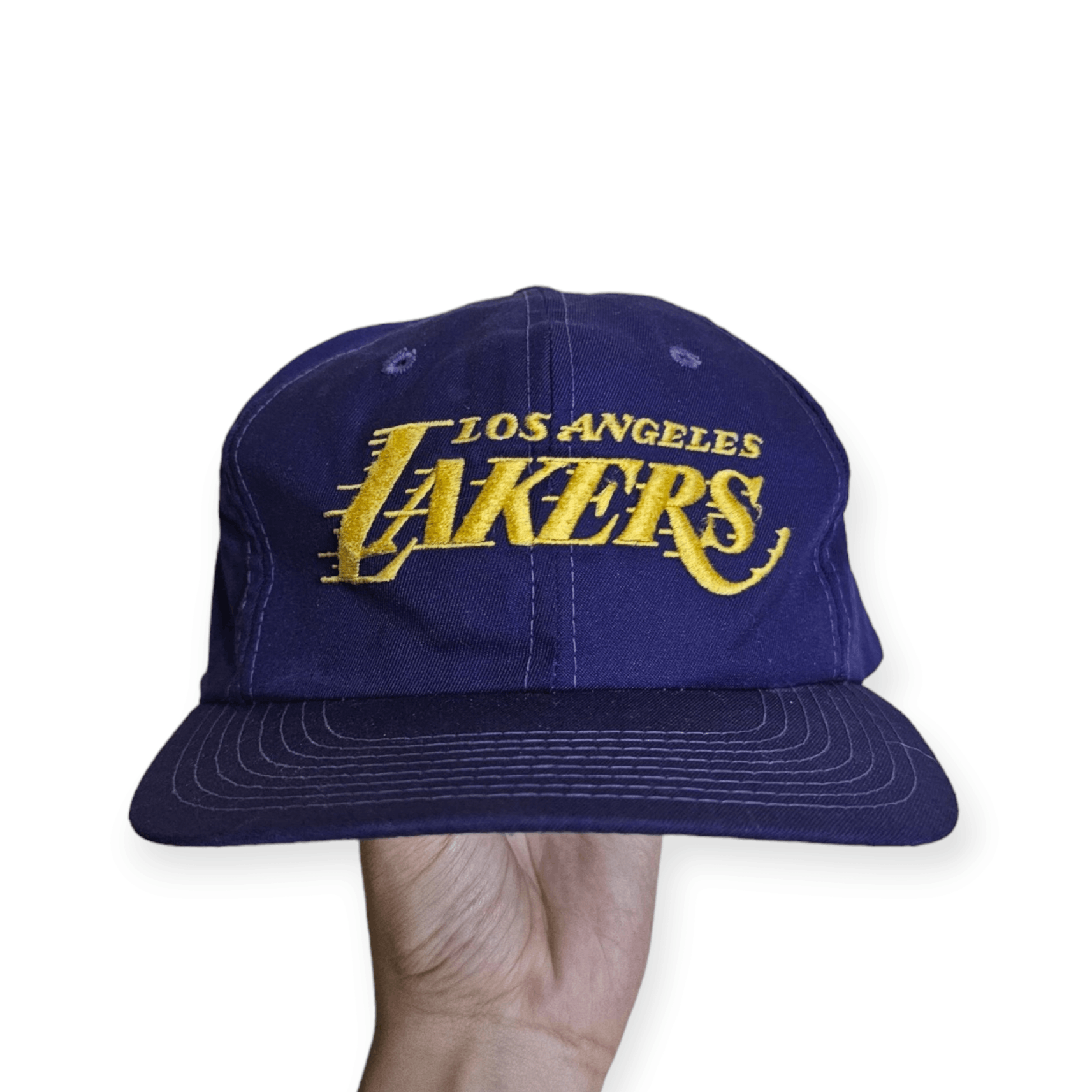 NBA × Sports Specialties RARE 90's Lakers Hat Size ONE SIZE - 1 Thumbnail