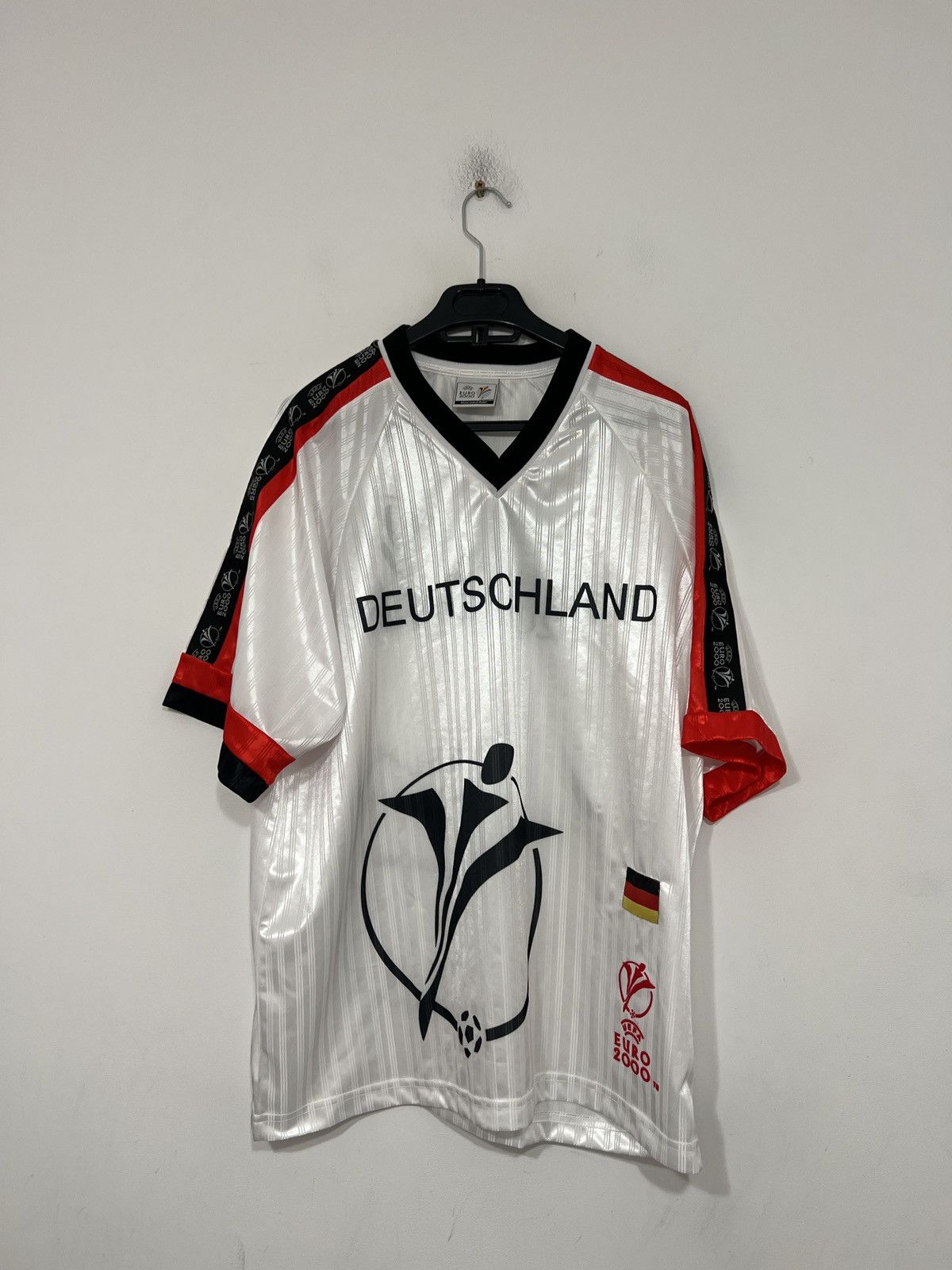UEFA Vintage Germany UEFA Euro 2000 Jersey Size US M / EU 48-50 / 2 - 1 Thumbnail