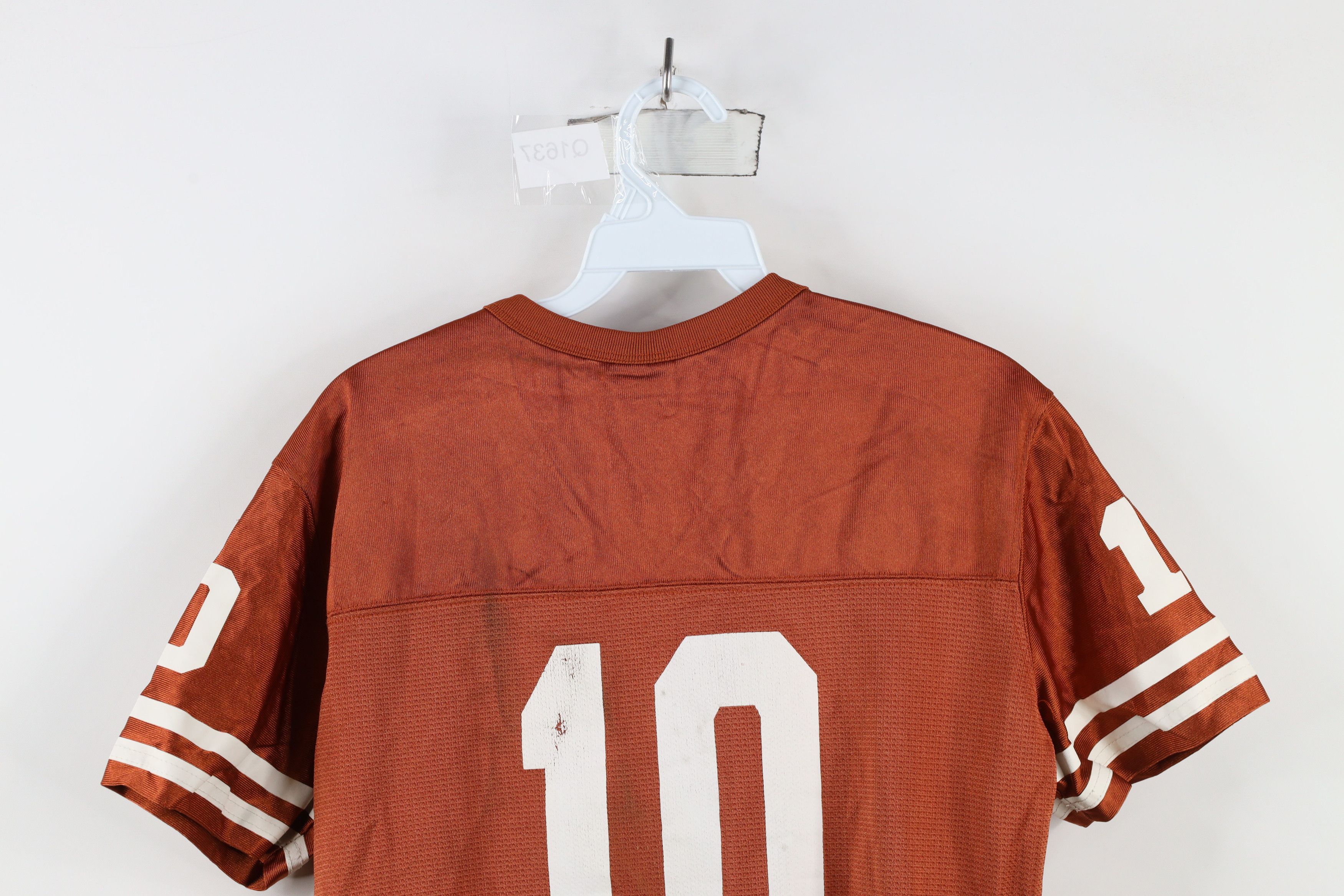 Nike × Vintage Vintage Y2K Nike University of Texas Football Jersey #10 Size L / US 10 / IT 46 - 15 Thumbnail