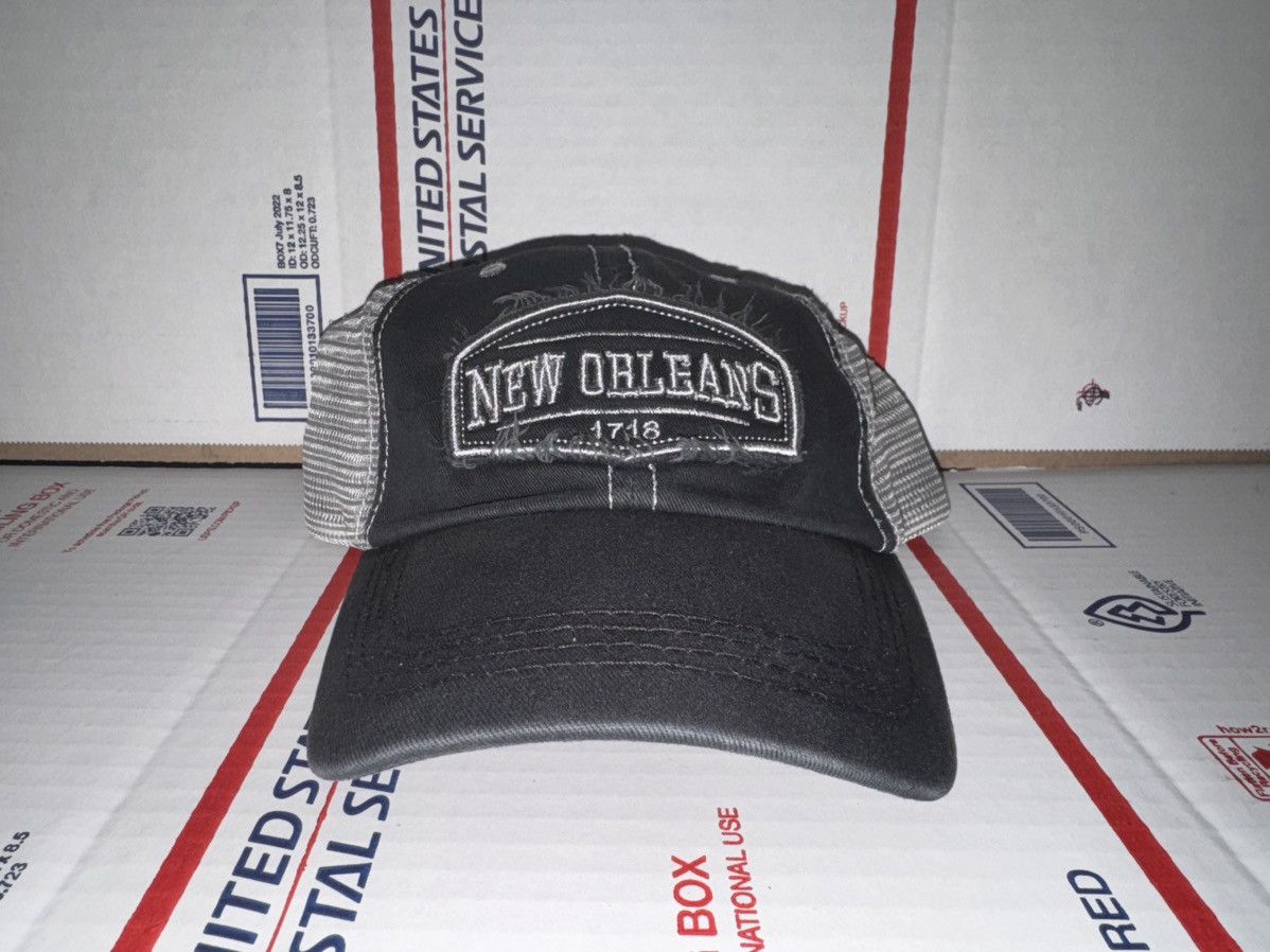 Other New Orleans 1718 patch mesh baseball cap dad trucker hat sax Size ONE SIZE - 1 Thumbnail