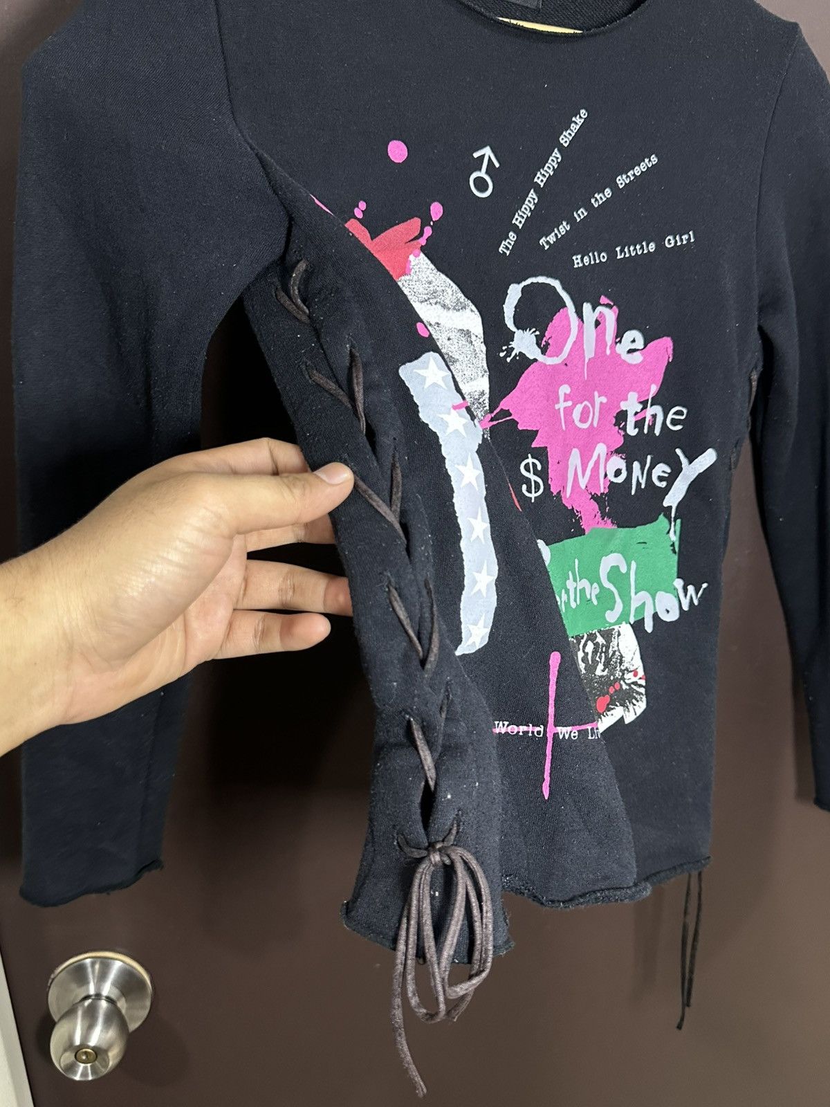 If Six Was Nine × Le Grande Bleu (L.G.B.) DREA MYMINX Punk Style i6w9 Seditionaries Sweatshirt Size US S / EU 44-46 / 1 - 5 Thumbnail
