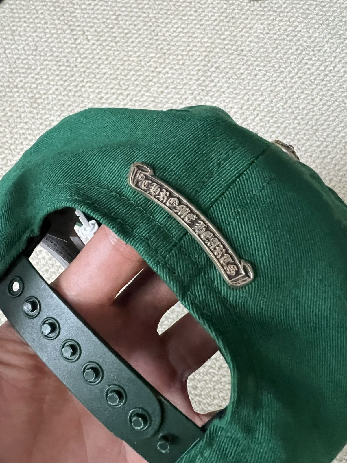 Chrome Hearts Chrome Hearts Hat Cap Space Green Size ONE SIZE - 6 Thumbnail