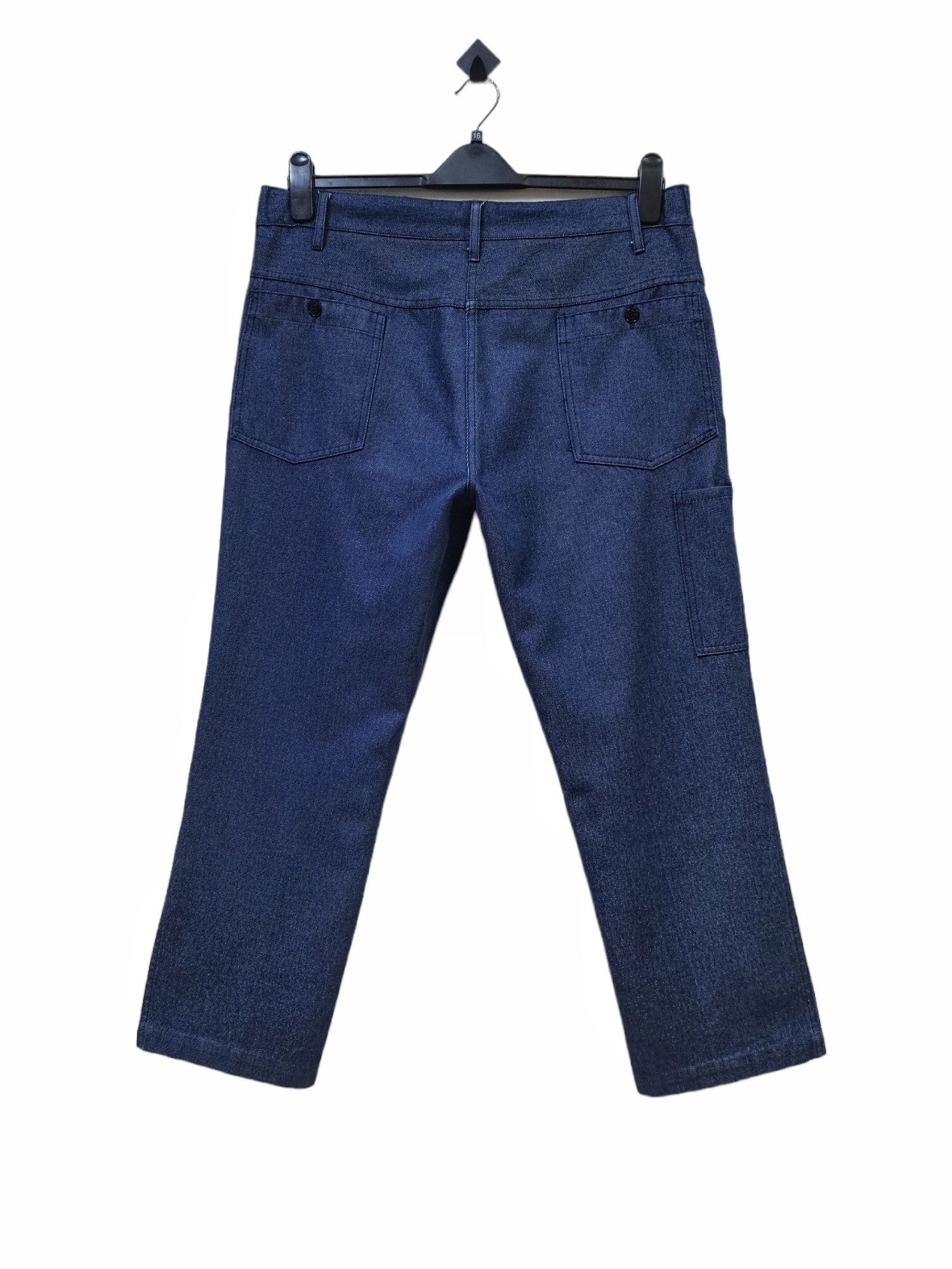 Vetra Vetra France Workwear Vintage Carpenter Jeans Size US 37 - 2 Thumbnail
