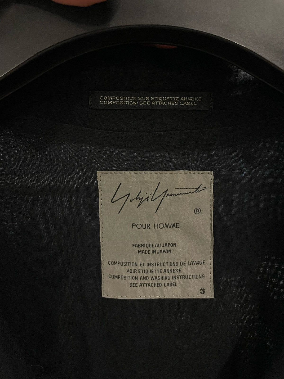 Yohji Yamamoto Yohji Yamamoto Pour Homme Batwing Short Sleeves Shirt Size US L / EU 52-54 / 3 - 6 Thumbnail