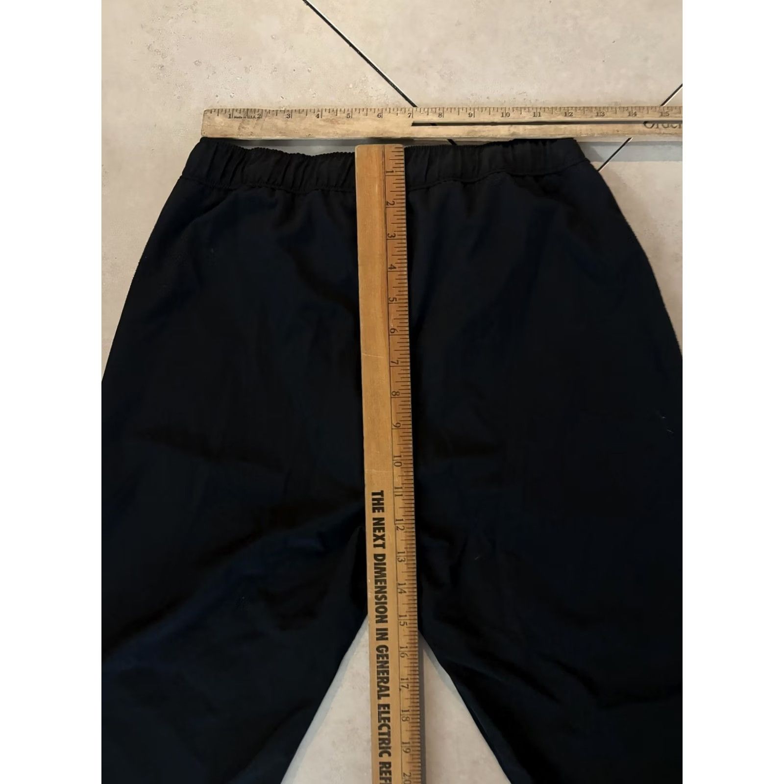 Under Armour Under Armour Pants Mens S Black Woven Jogger Elastic Athletic Training Sets Pockets Gym & Training Mens Front Qt Logo Size US 29 - 6 Thumbnail