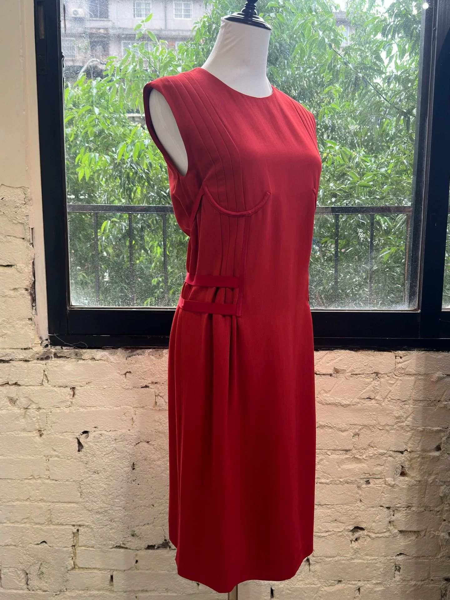 Maison Margiela Maison Margiela John Galliano 2016SS Lock Waist Dress 40 Size S / US 4 / IT 40 - 2 Thumbnail