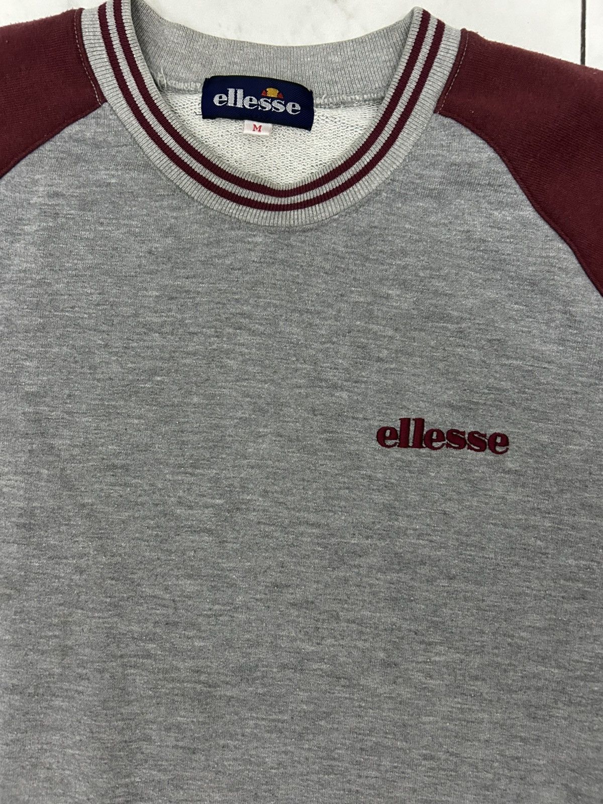 Ellesse VINTAGE ELLESSE 90s SWEATSHIRT Size US M / EU 48-50 / 2 - 2 Thumbnail
