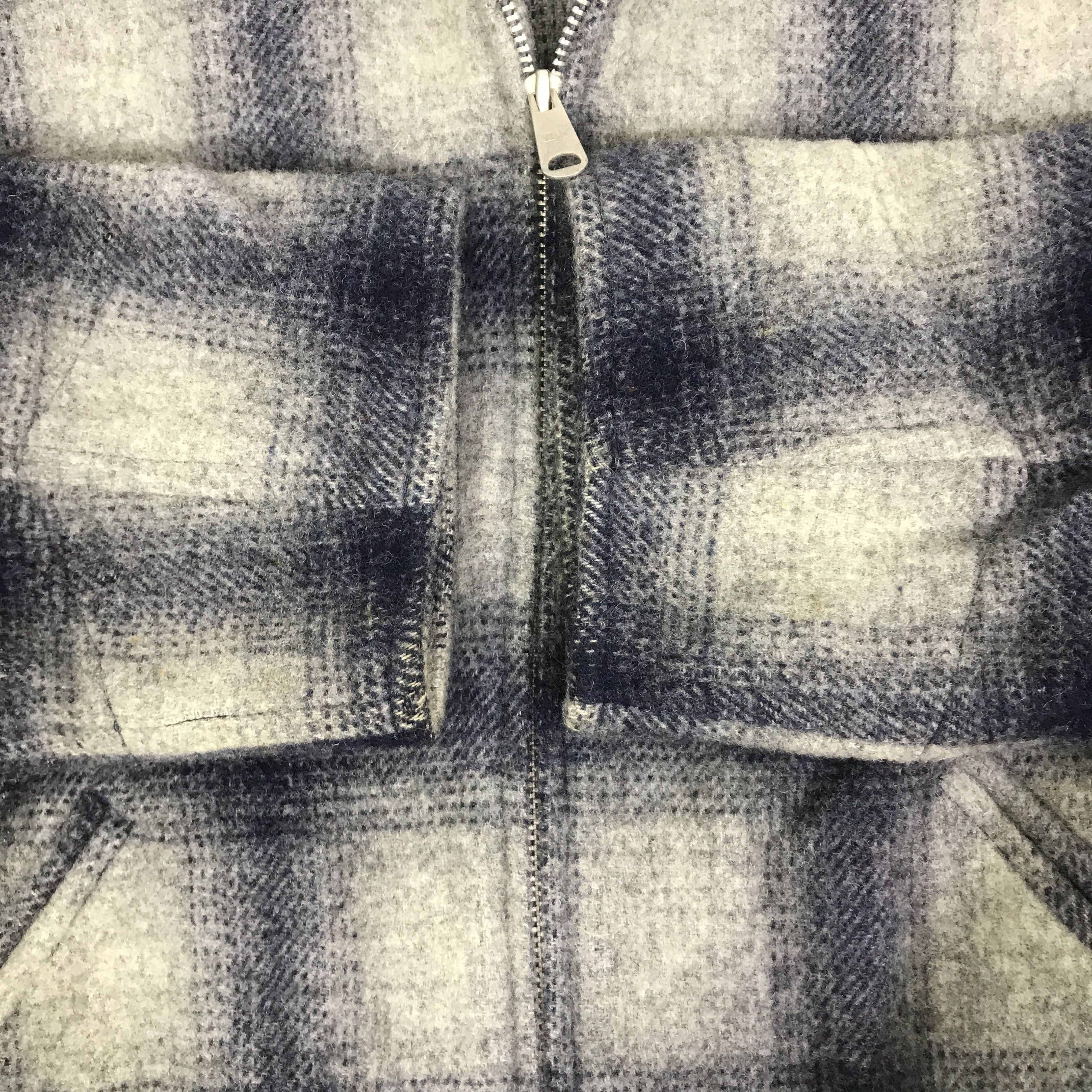 Japanese Brand VINTAGE 90s FLIES JAPAN WOOL TARTAN JACKET K87B2 Size US S / EU 44-46 / 1 - 7 Thumbnail