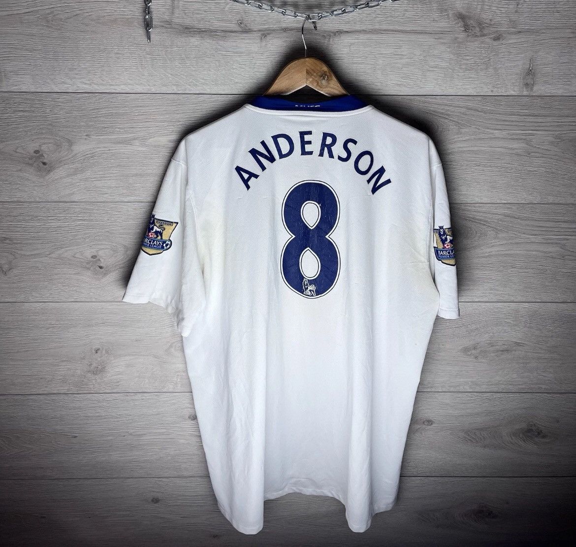 Nike SOCCER JERSEY NIKE FC MANCHESTER UNITED ANDERSON #8 DRI-FIT Size US XXL / EU 58 / 5 - 1 Thumbnail
