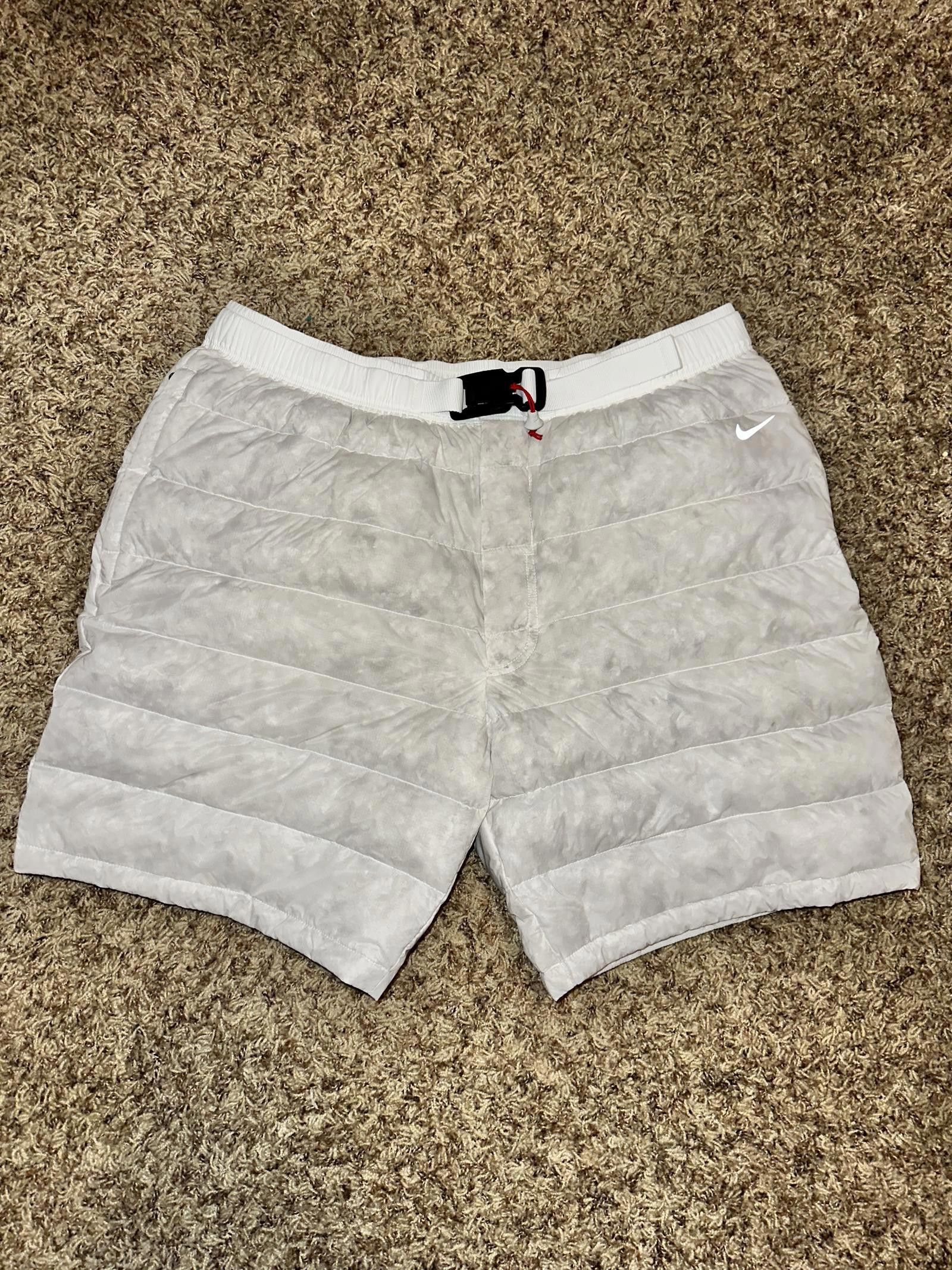 Nike Nike X Tom Sachs Down Fill Shorts White Size US 34 / EU 50 - 1 Thumbnail