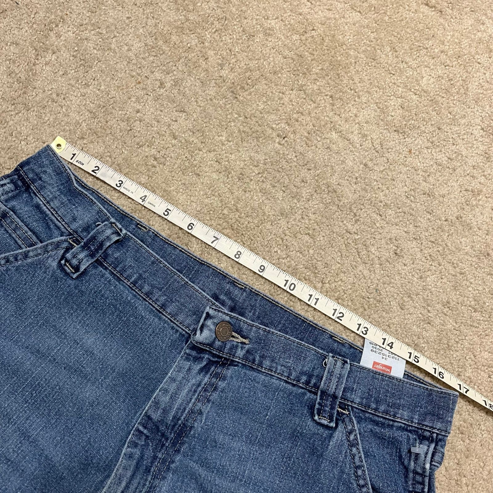 Wrangler Wrangler Baggy Denim Carpenter Cargo Jorts 34W Size US 34 / EU 50 - 6 Thumbnail