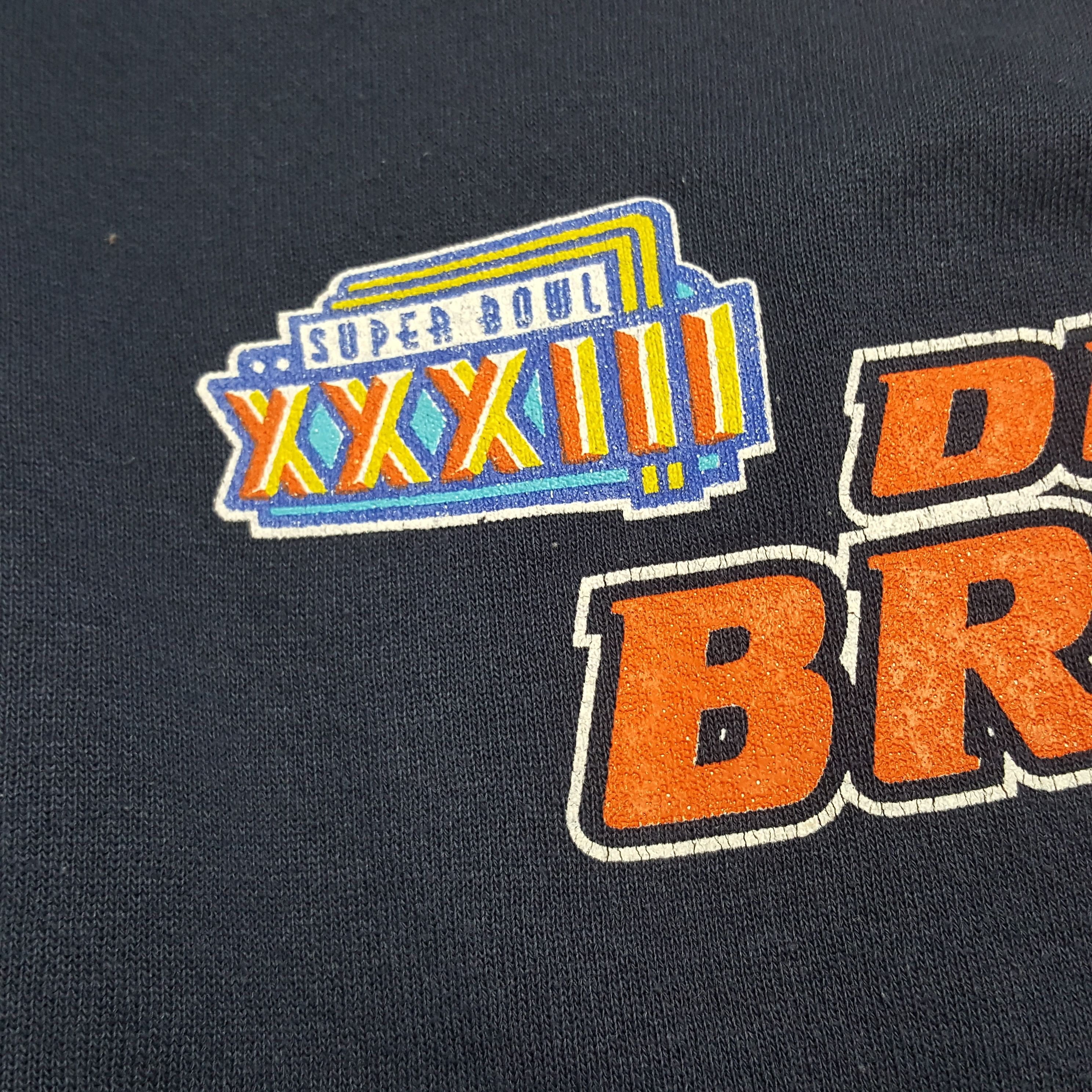 Logo 7 × NFL × Vintage Vintage 90's Denver Broncos American Football Sweatshirt Size US L / EU 52-54 / 3 - 7 Thumbnail