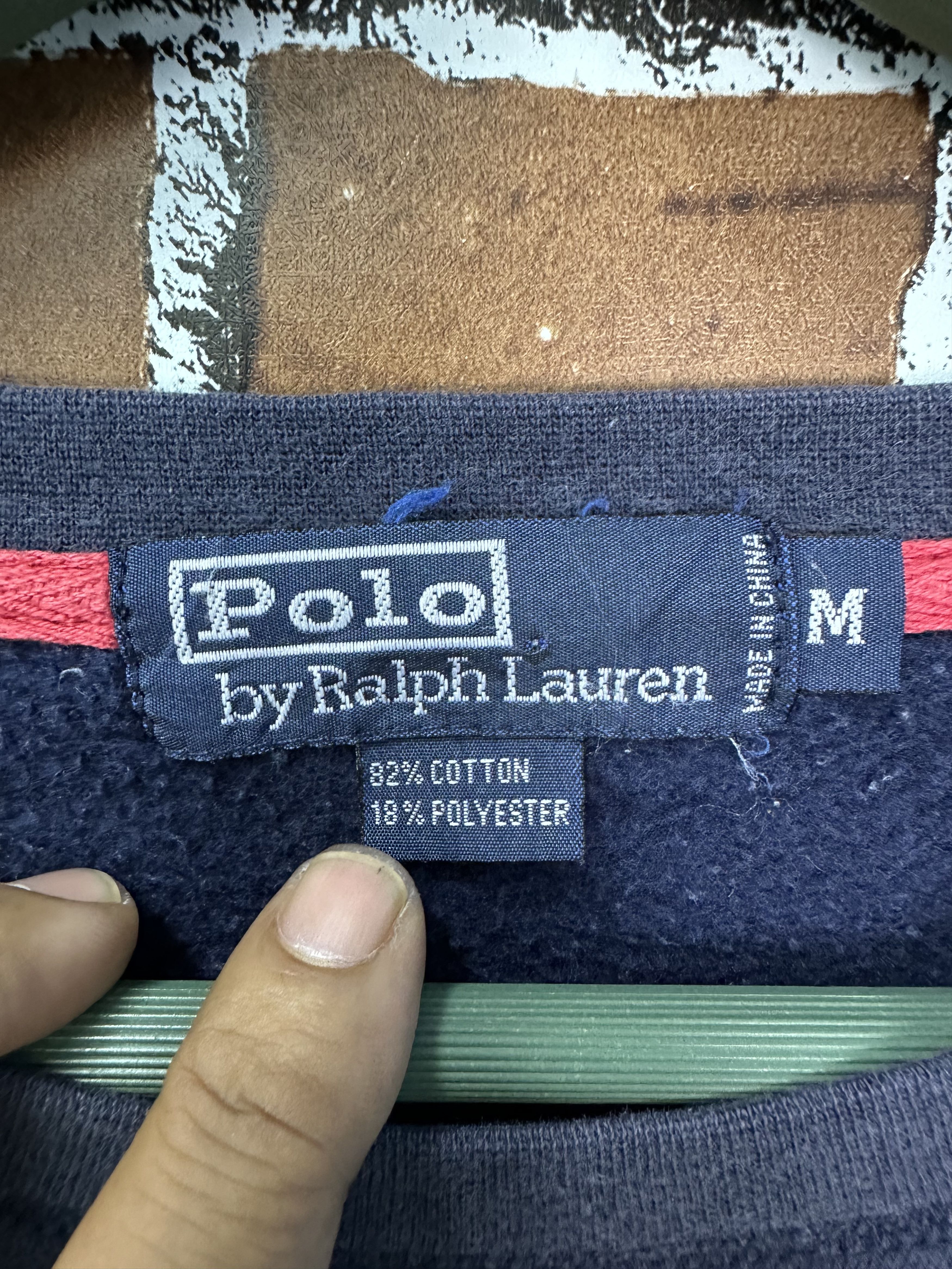 Polo Ralph Lauren Vintage Sunfaded Polo Ralph Lauren Sweatshirt Z469 Size US M / EU 48-50 / 2 - 9 Thumbnail