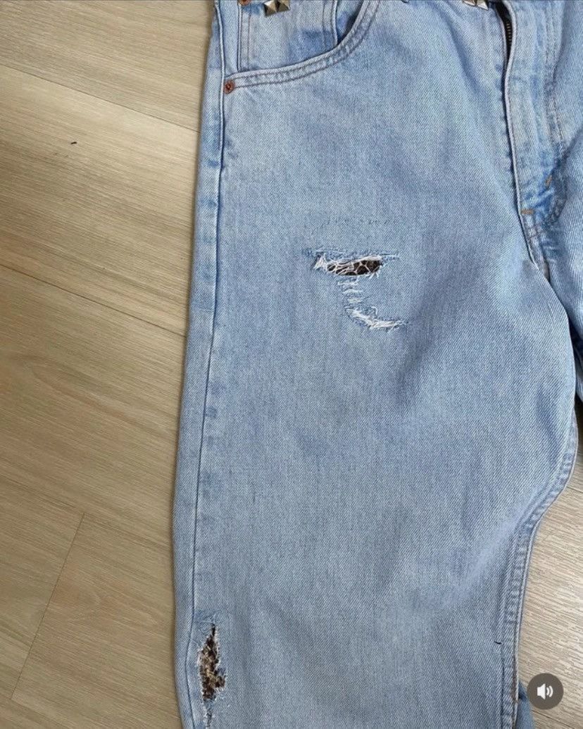 Levi's Vintage Clothing Upcycled Levi’s Denim Size US 32 / EU 48 - 5 Thumbnail